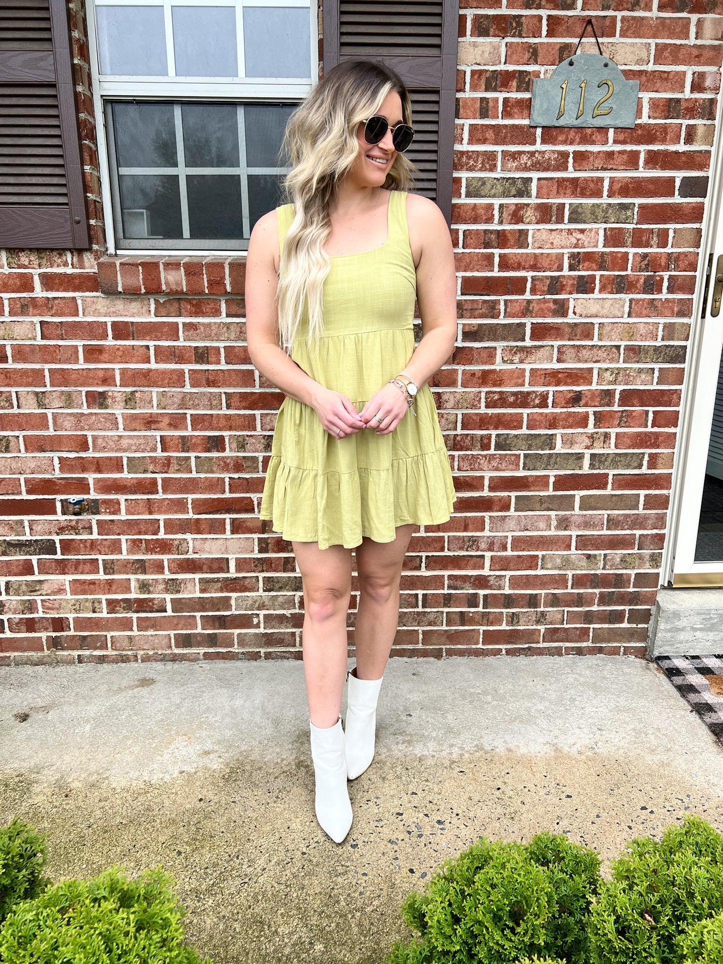 Lancaster Tiered Mini Dress FINAL SALE