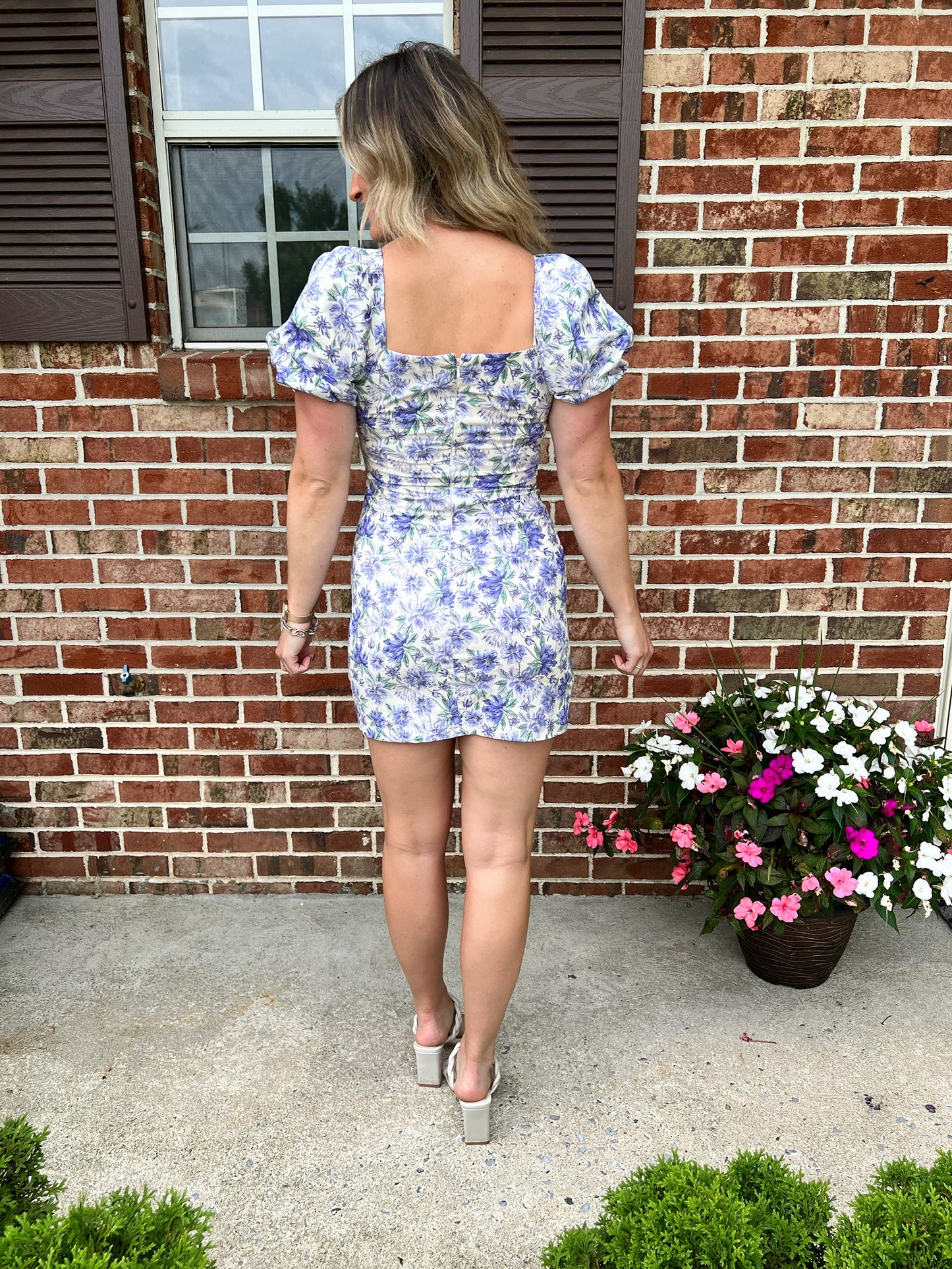 Dakota Puff Sleeve Dress FINAL SALE