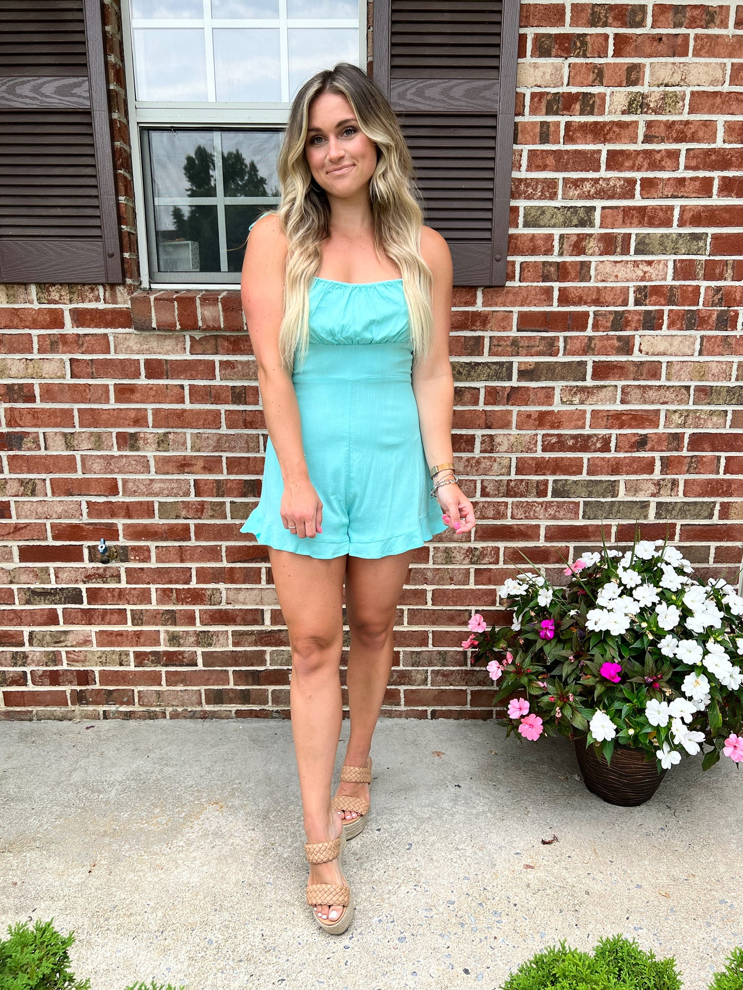 Need a Minute Romper FINAL SALE