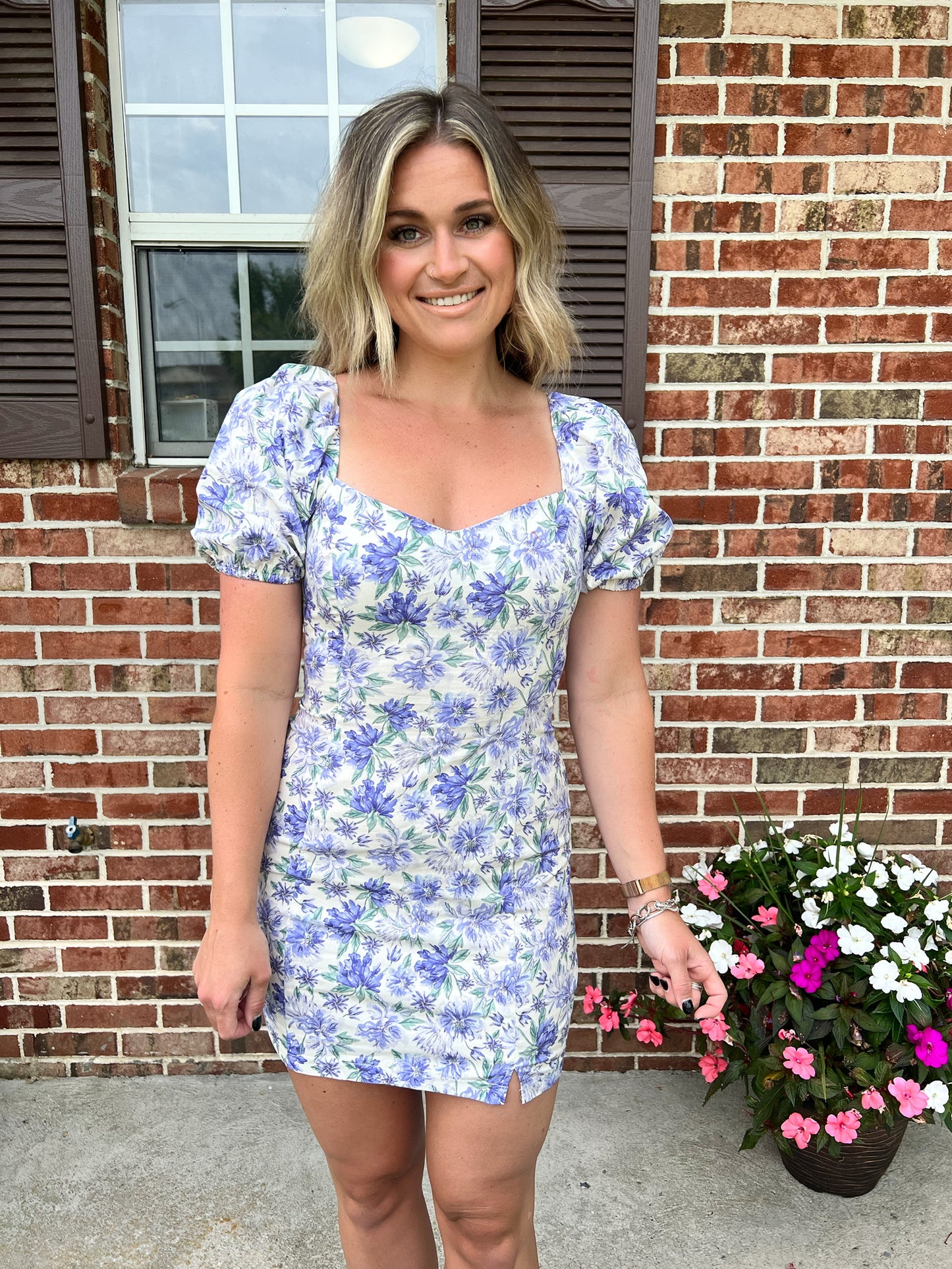 Dakota Puff Sleeve Dress FINAL SALE