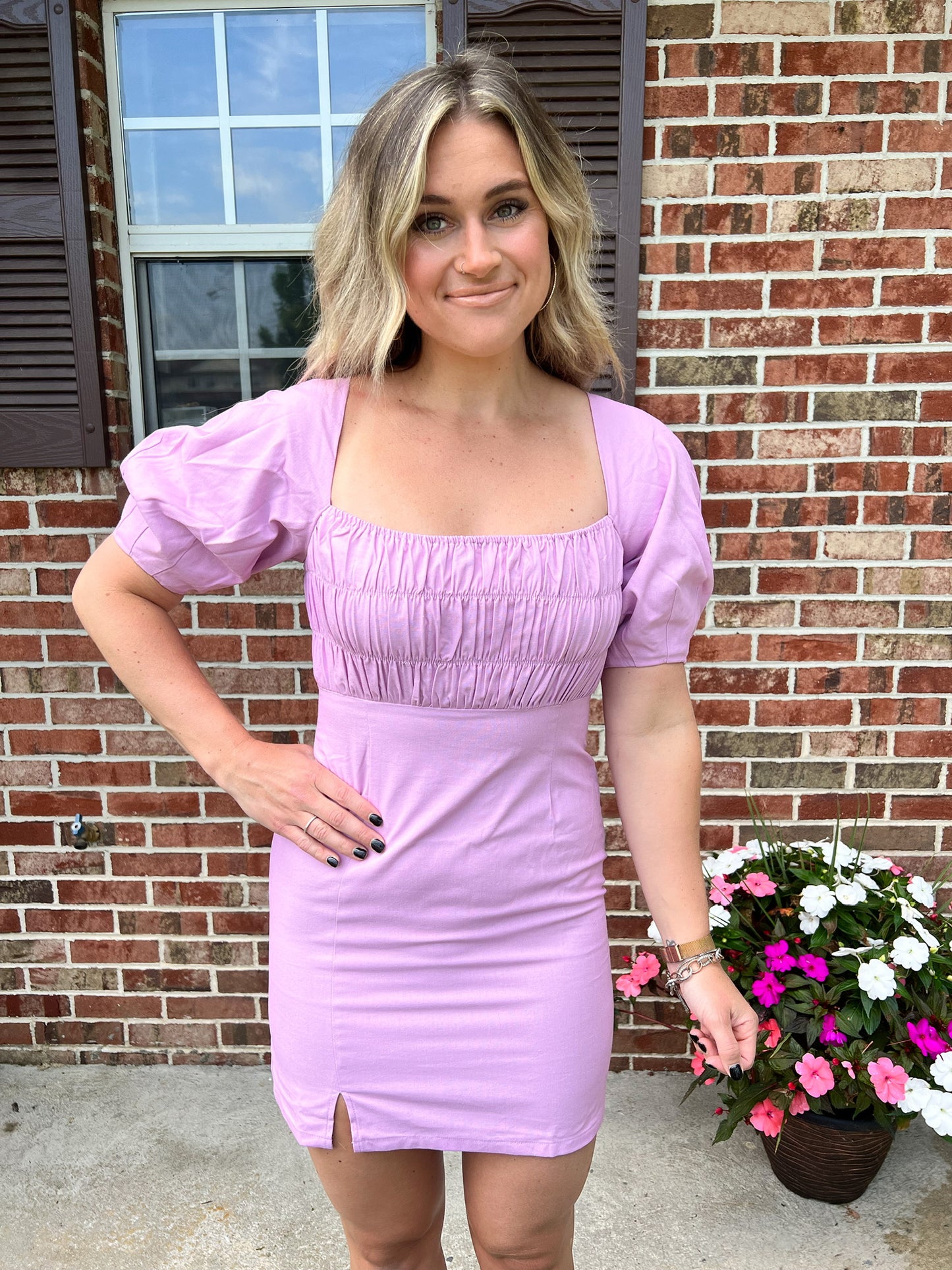 Moonlight Puff Sleeve Dress FINAL SALE