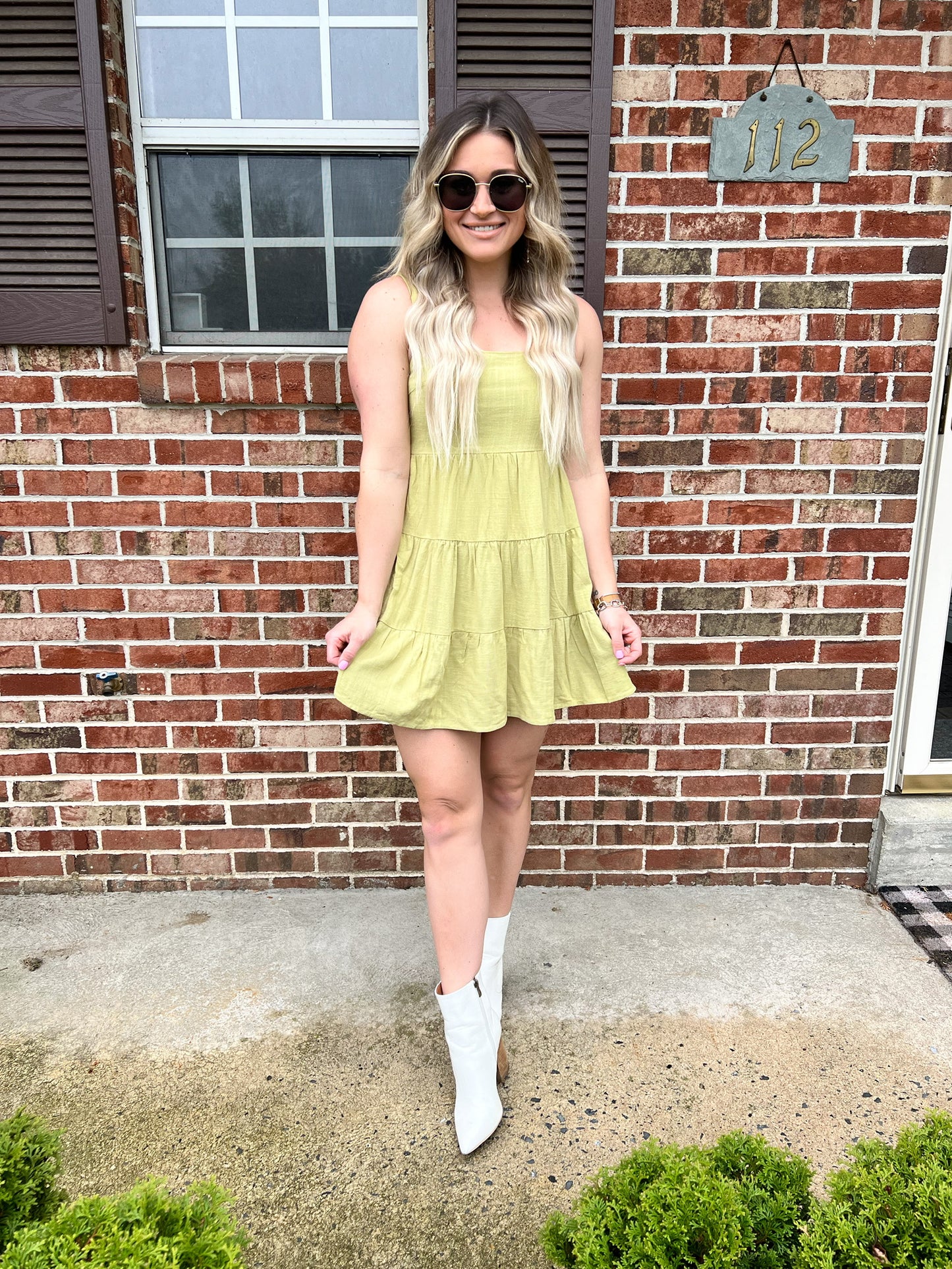 Lancaster Tiered Mini Dress FINAL SALE