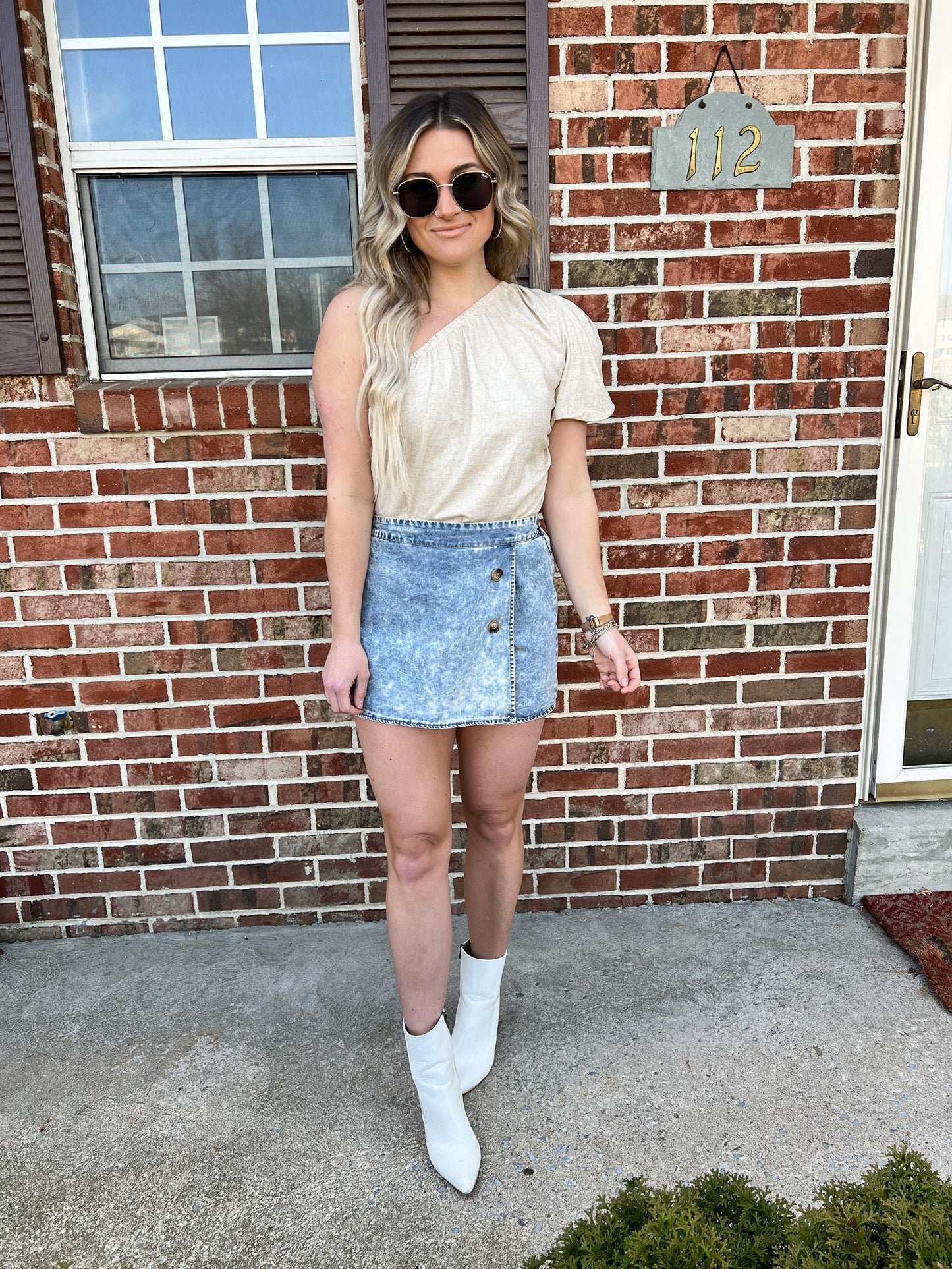 Olivia One Shoulder Bodysuit FINAL SALE