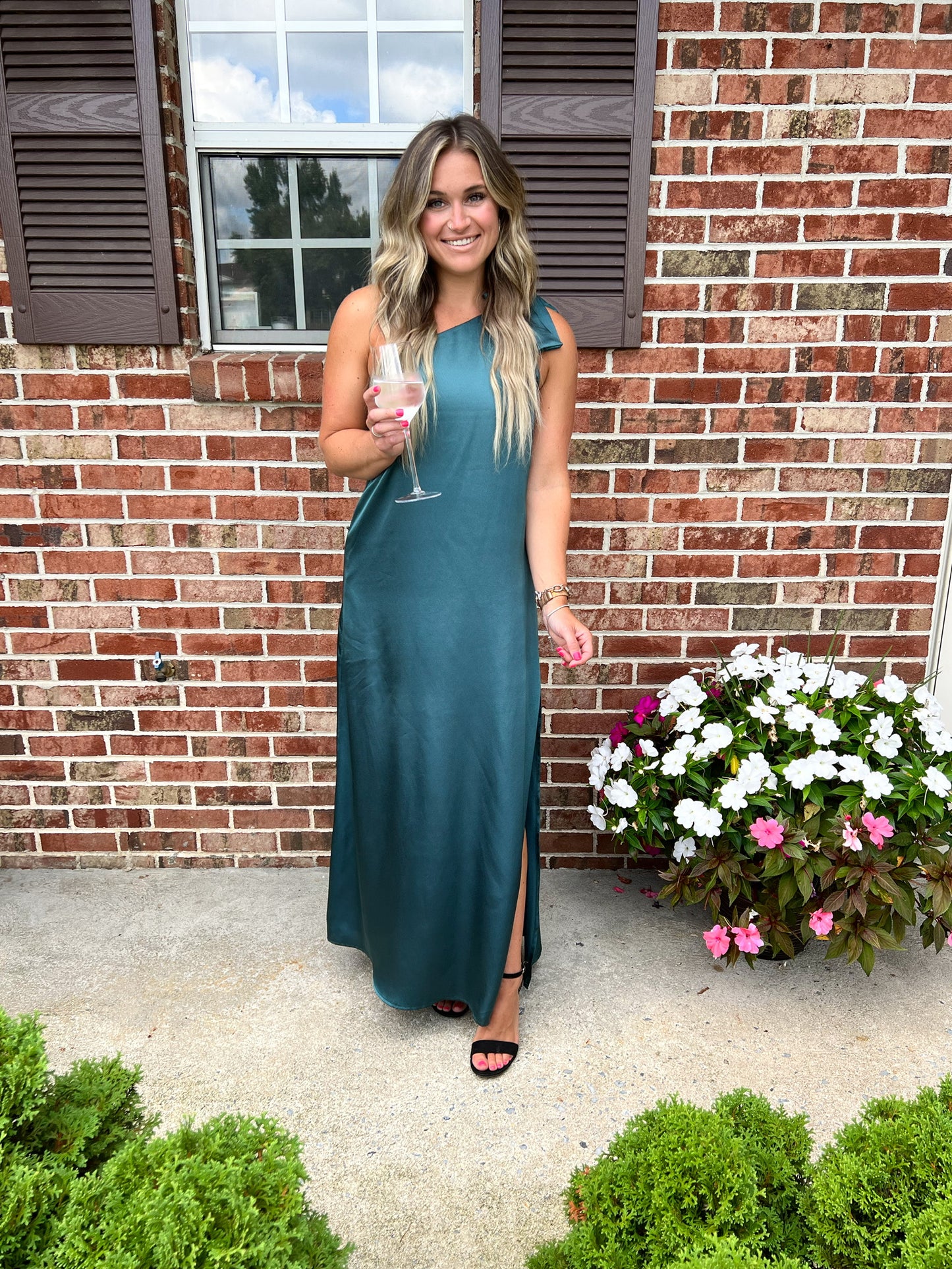Best Dressed One Shoulder Maxi Dress