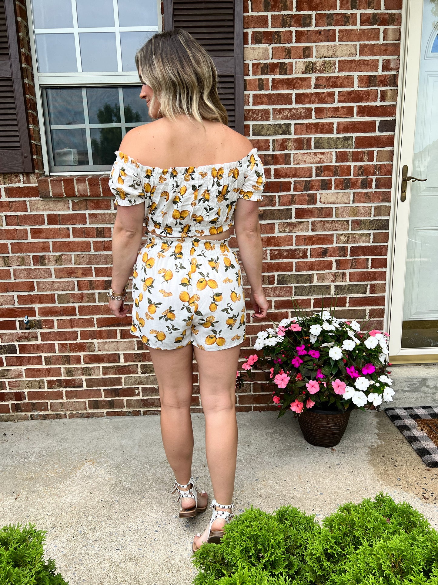 Like Me Lemon Shorts FINAL SALE
