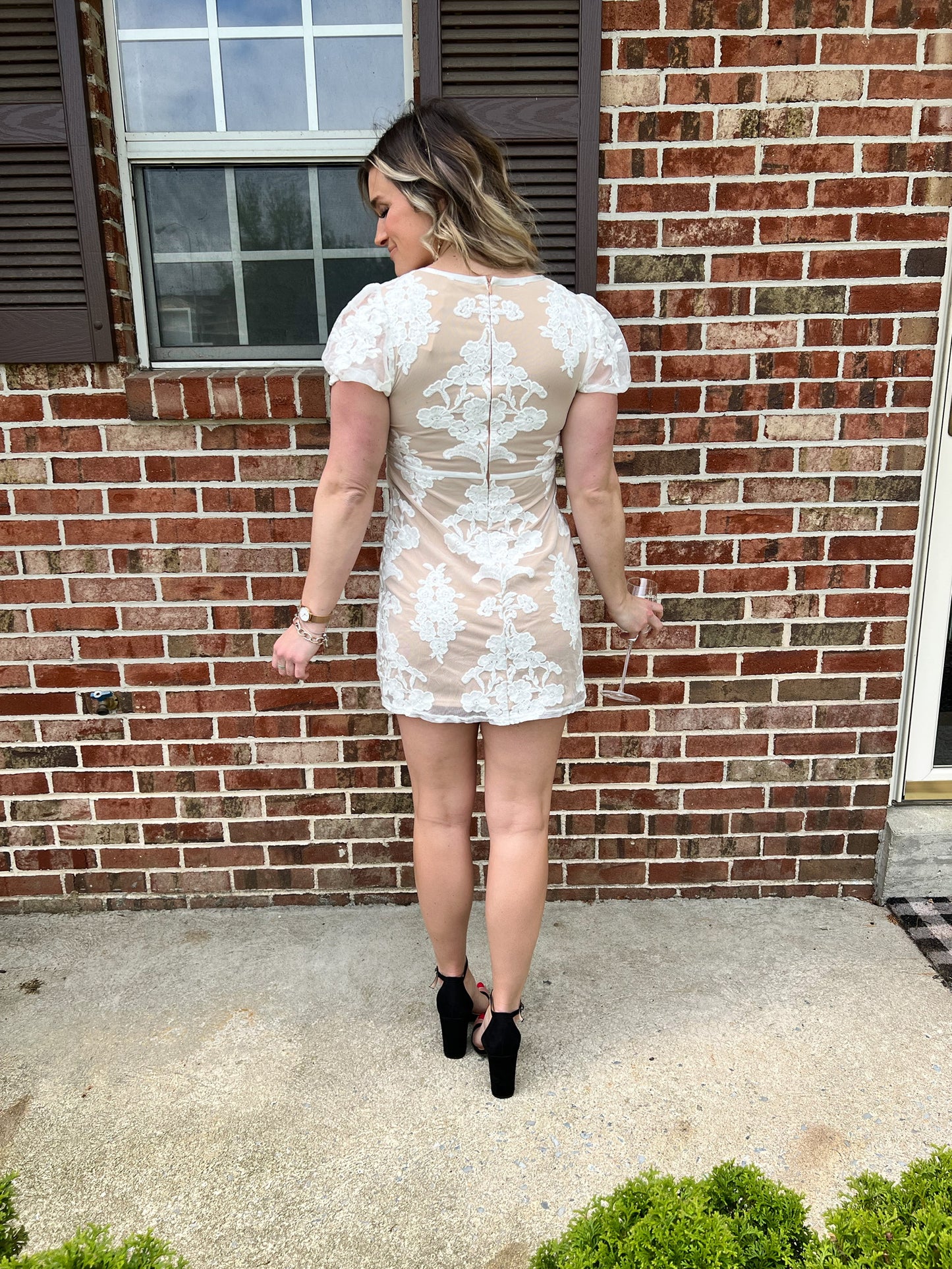 Born To Be Yours Lace Dress FINAL SALE