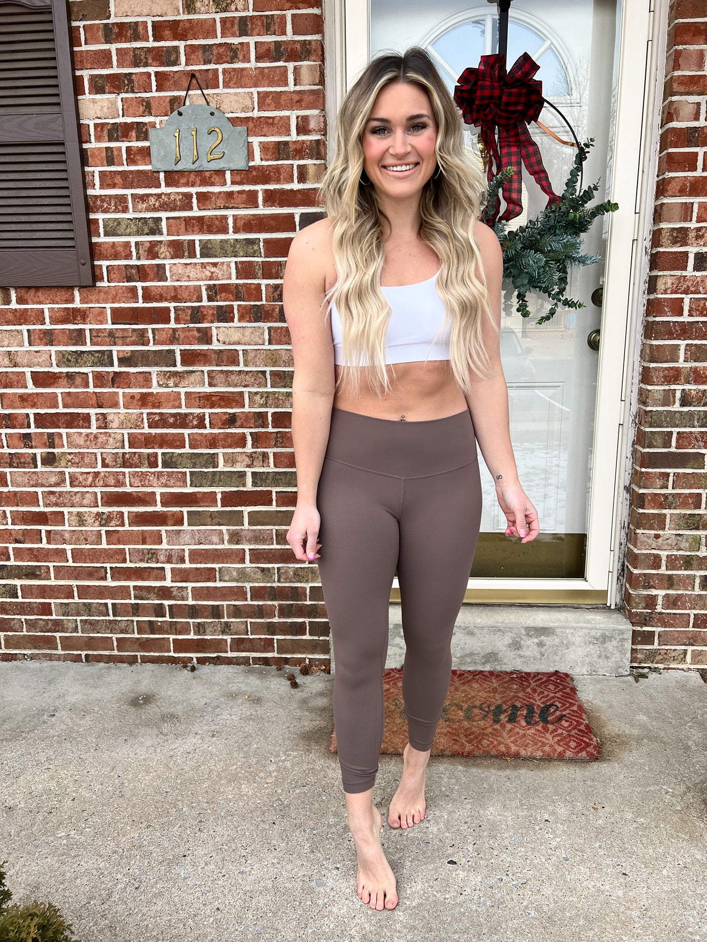 Confidence Sports Bra | White