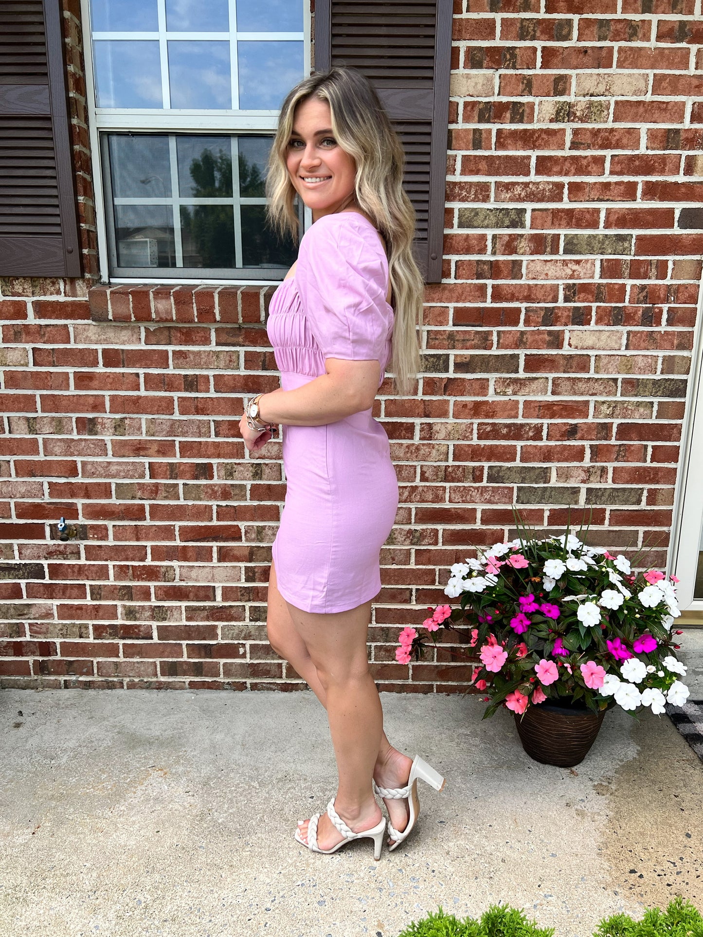 Moonlight Puff Sleeve Dress FINAL SALE