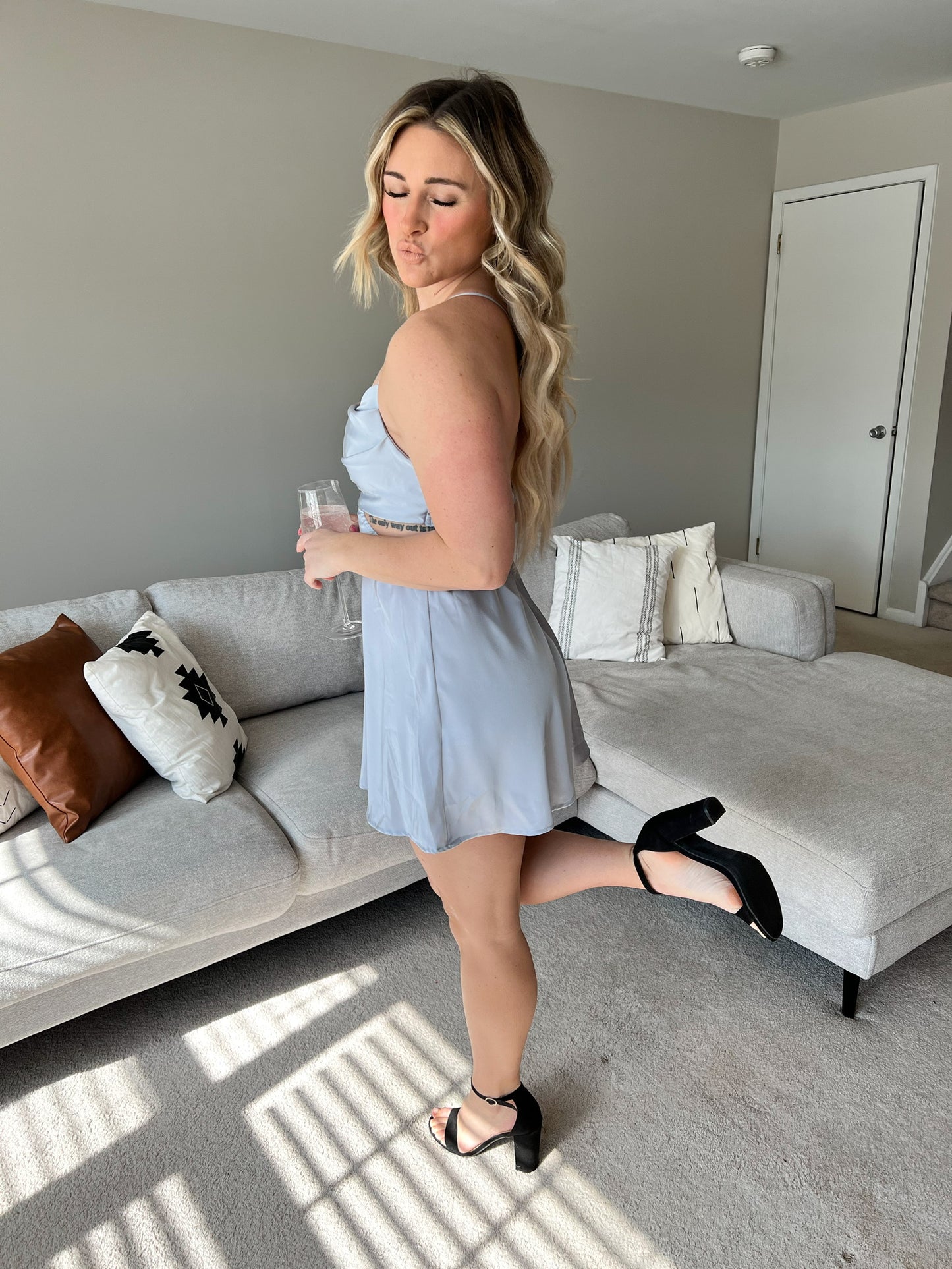 Jet Setting Mini Dress FINAL SALE