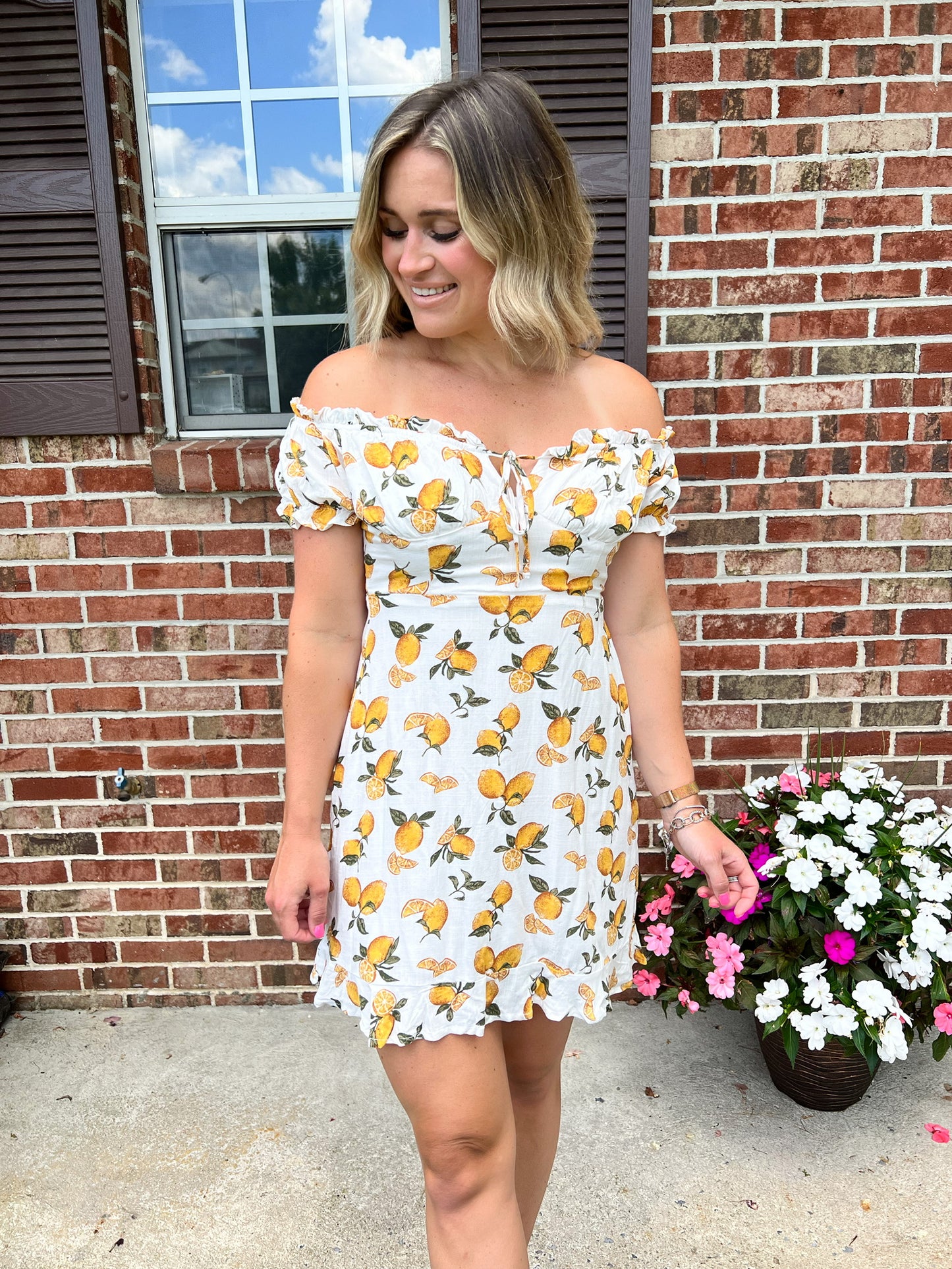 When Life Gives You Lemons Dress FINAL SALE