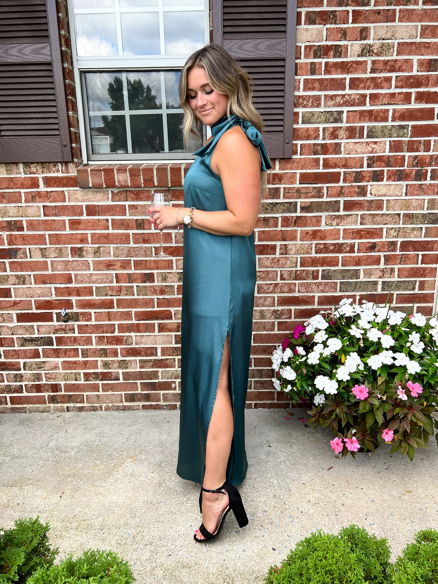 Best Dressed One Shoulder Maxi Dress