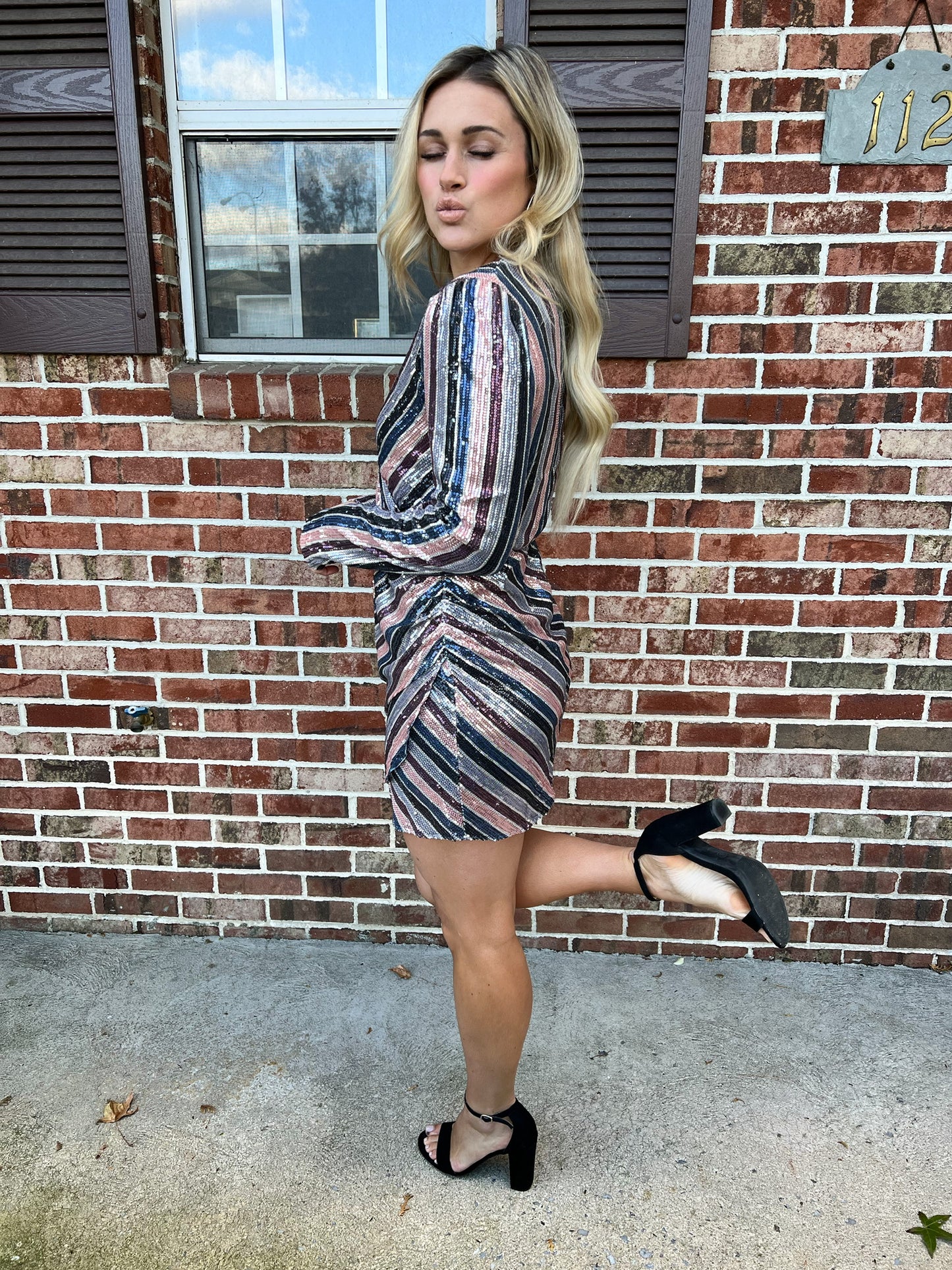 New Beginnings Sequin Mini Dress FINAL SALE