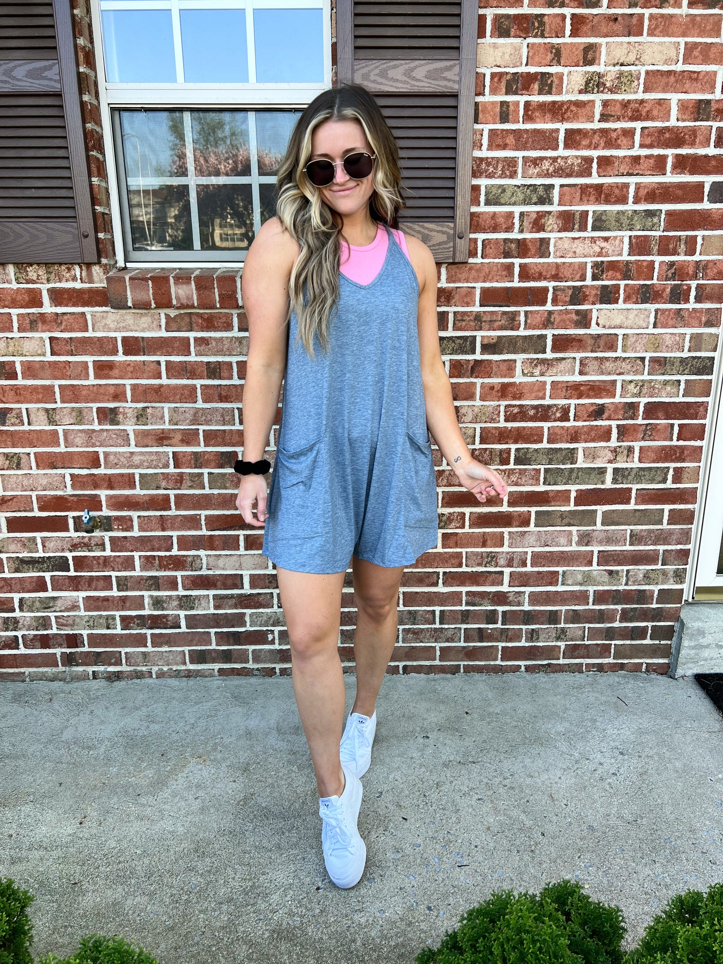 Warren Romper | Blue