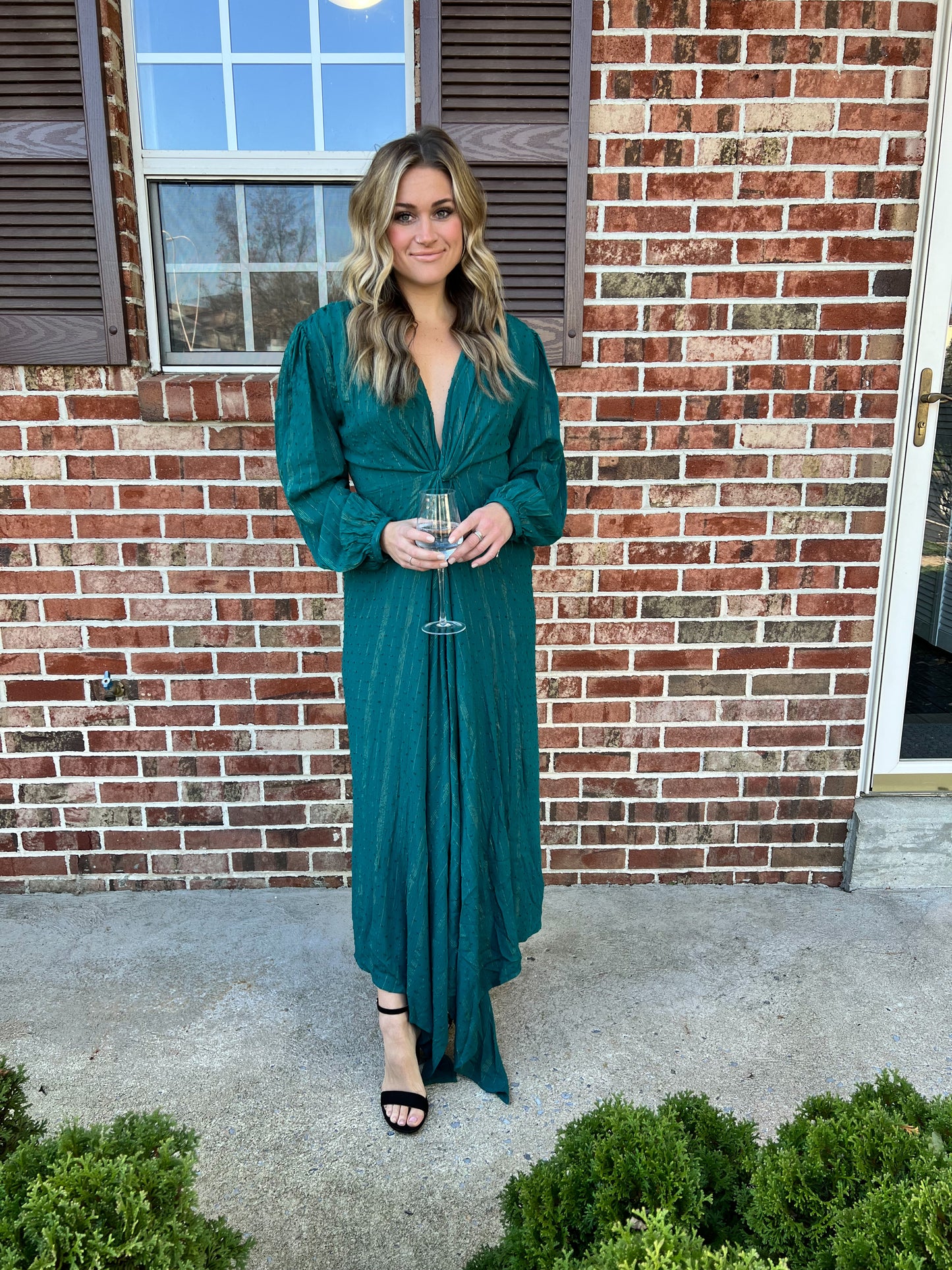 Holiday Party Maxi Dress FINAL SALE