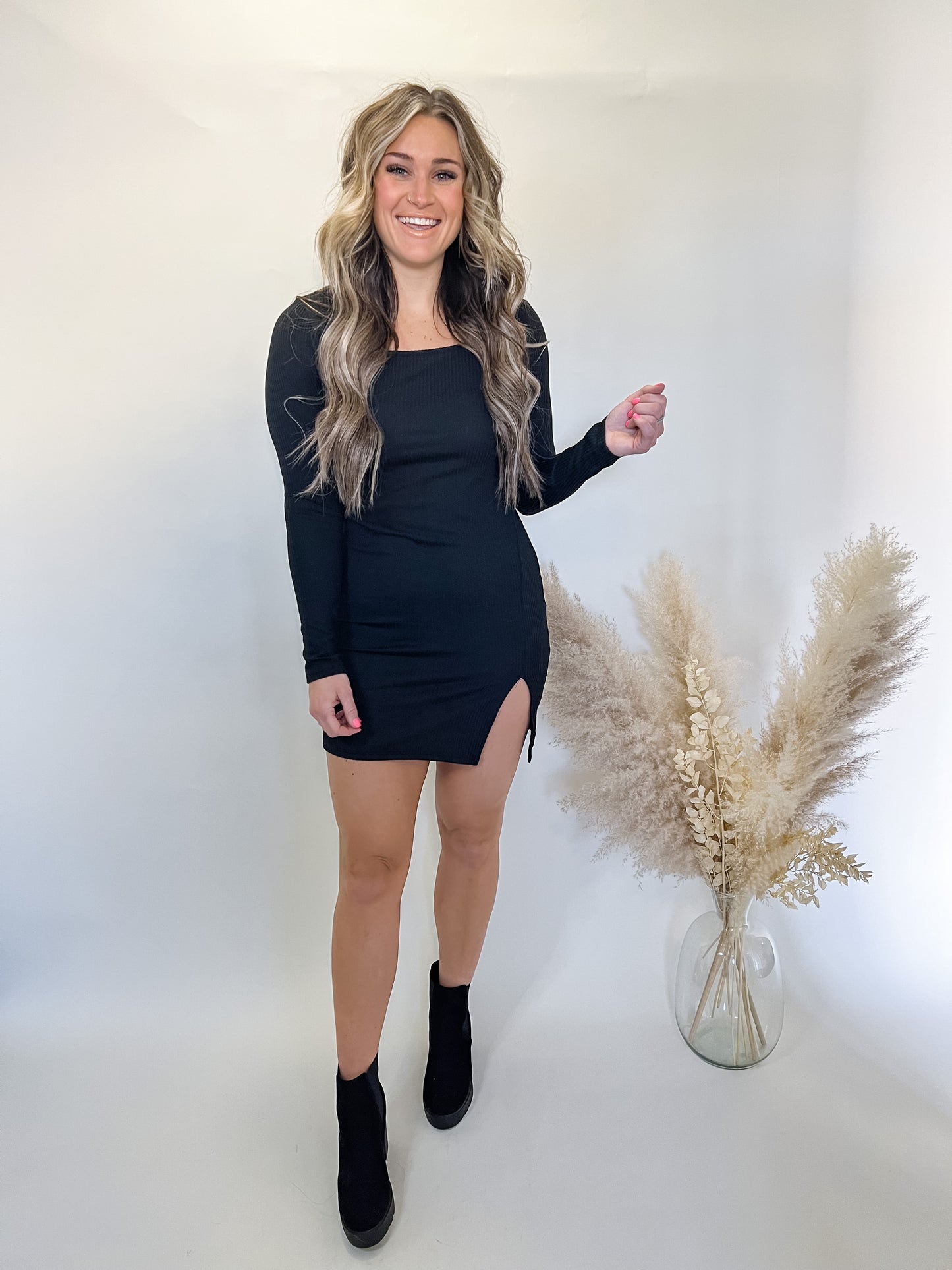 I'll Be Home Mini Dress FINAL SALE