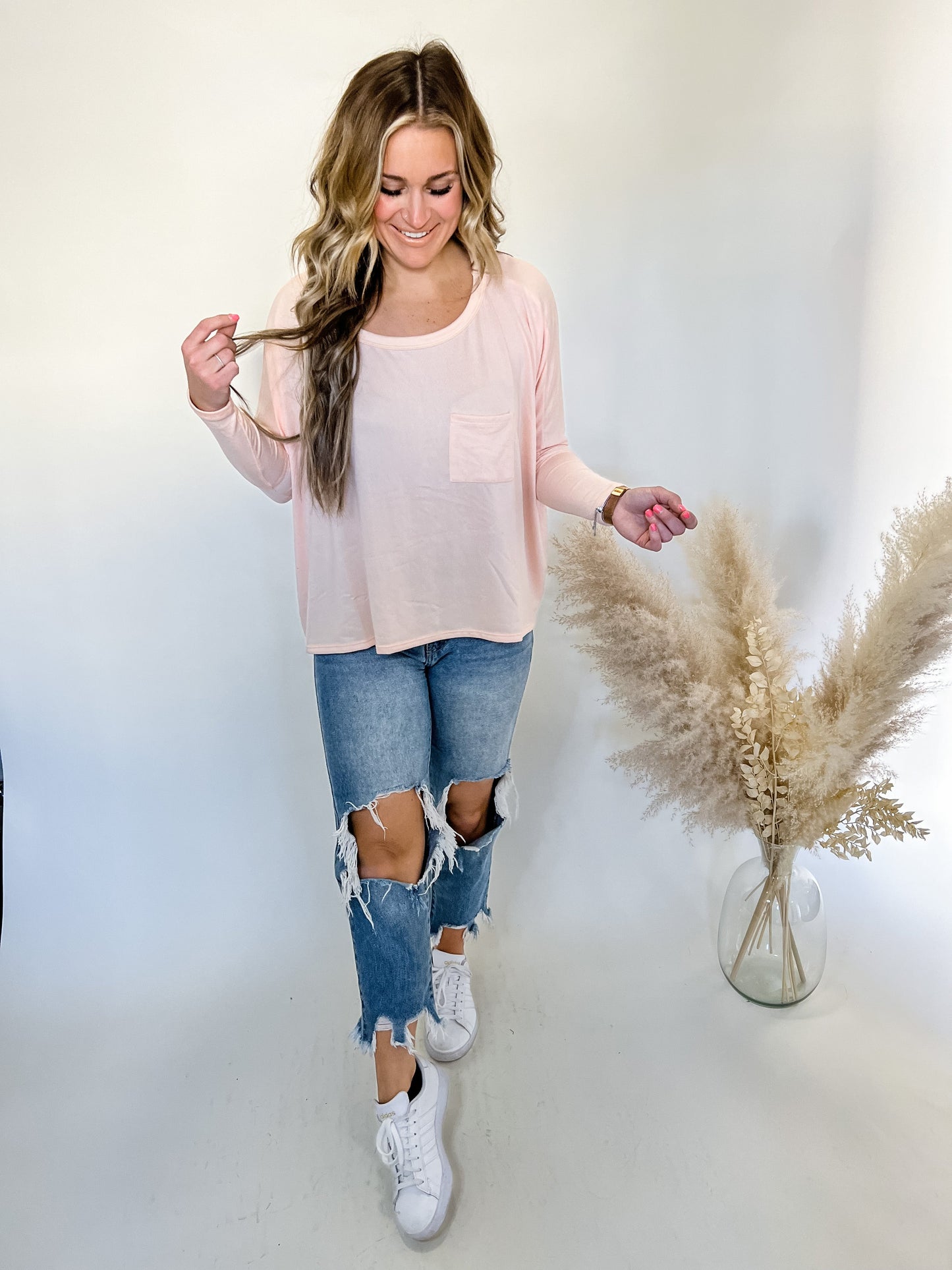 Forgive Me Top | Peach