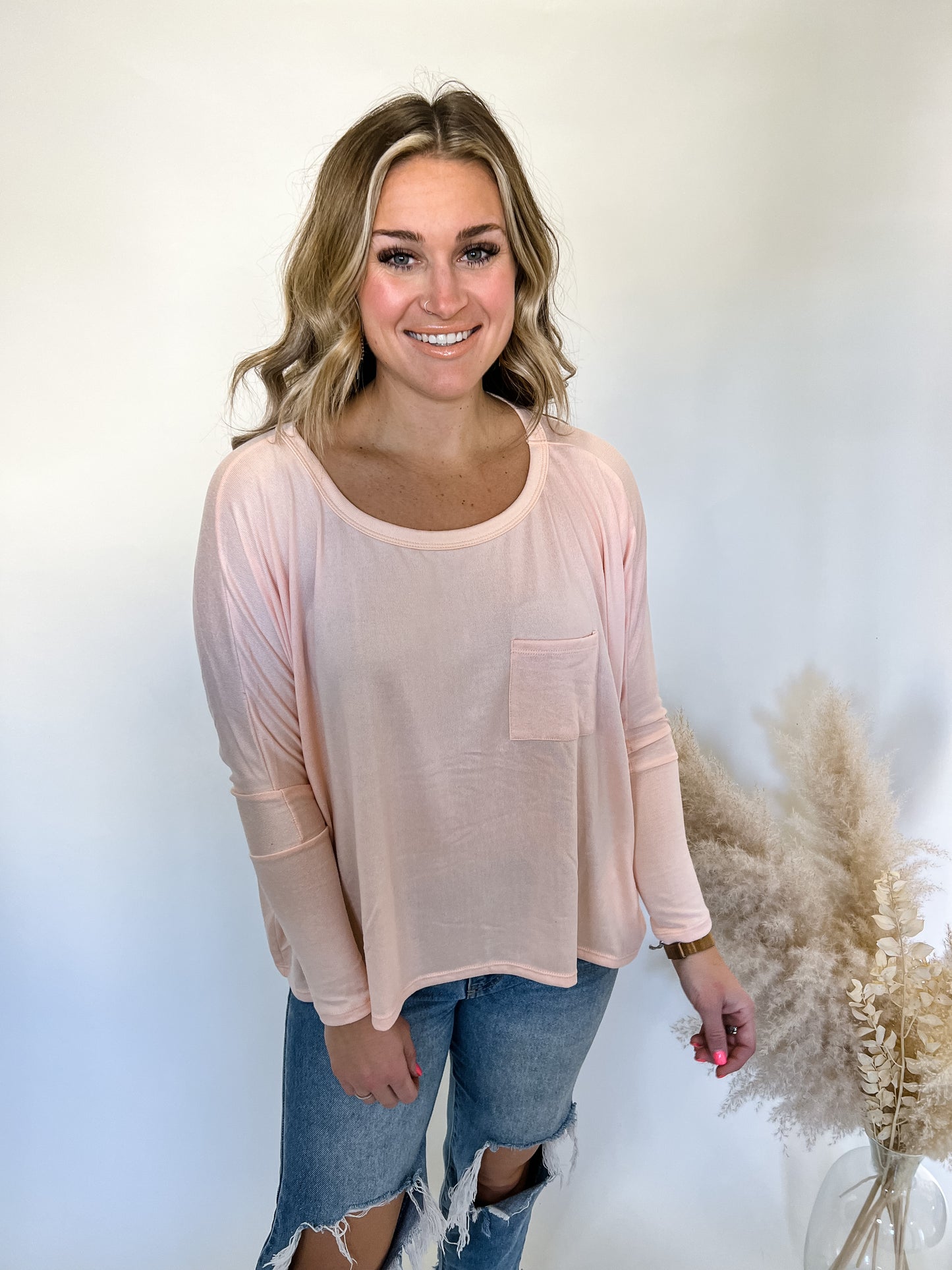 Forgive Me Top | Peach