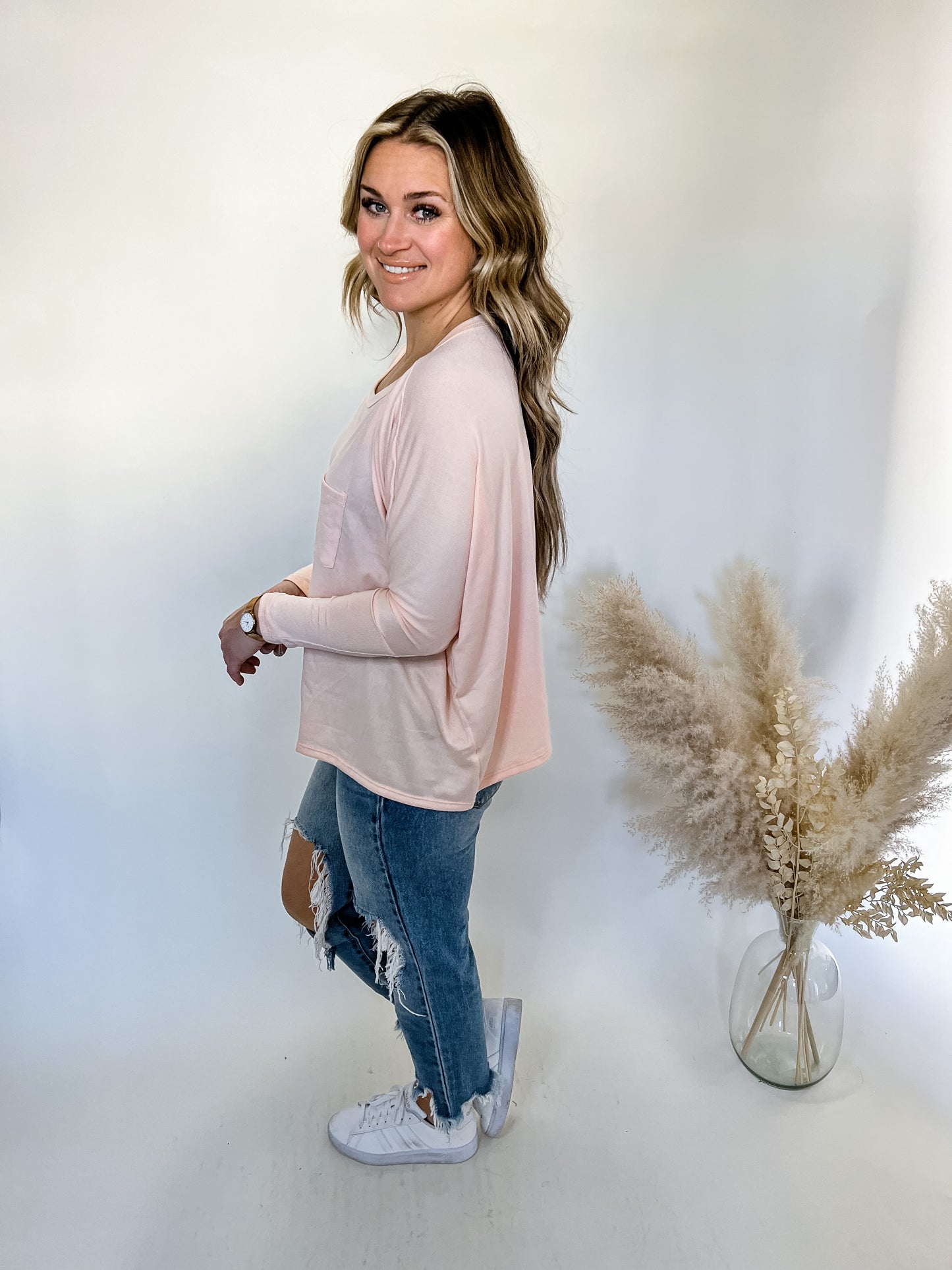Forgive Me Top | Peach