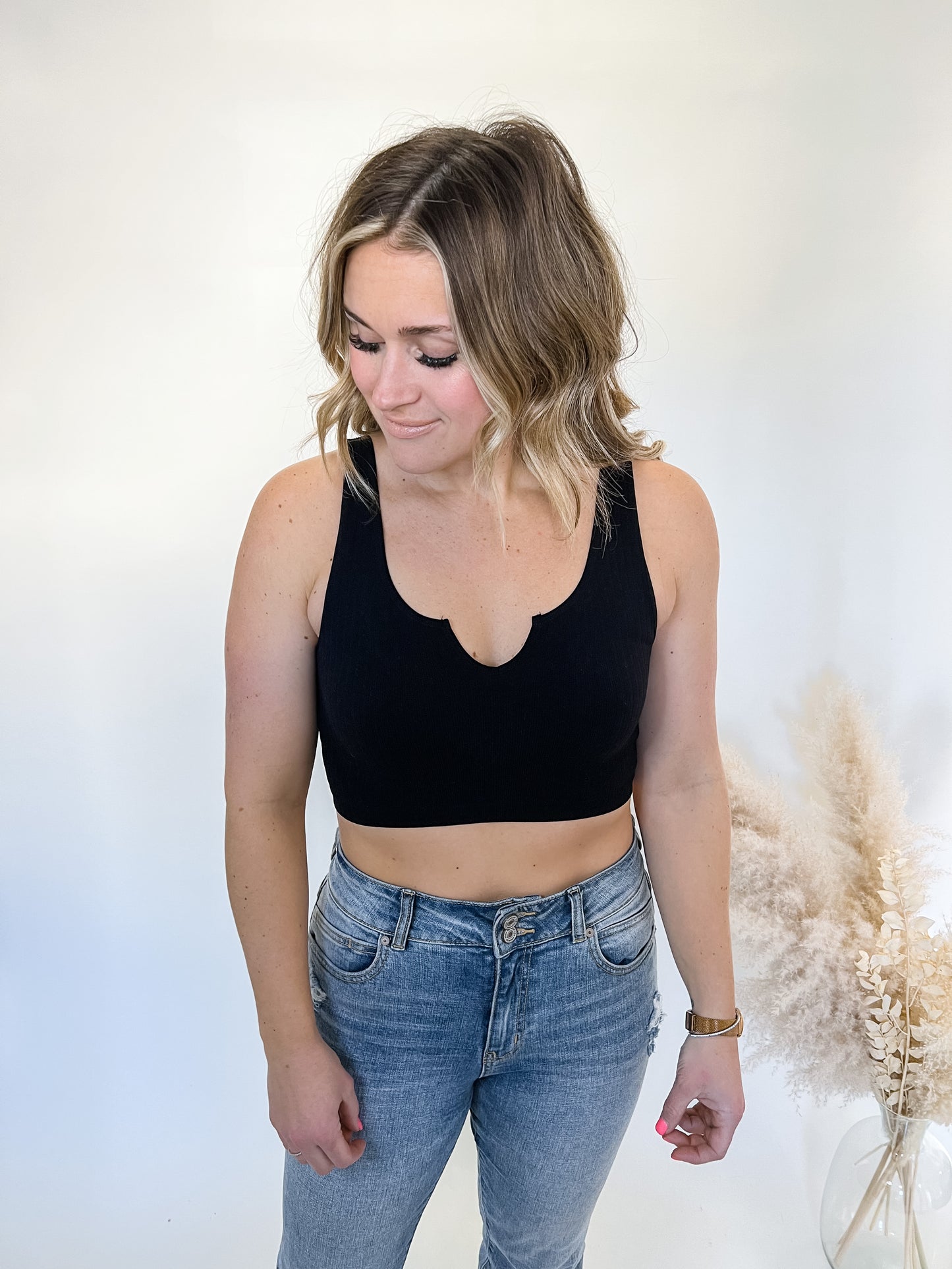 Vices Crop Top | Black