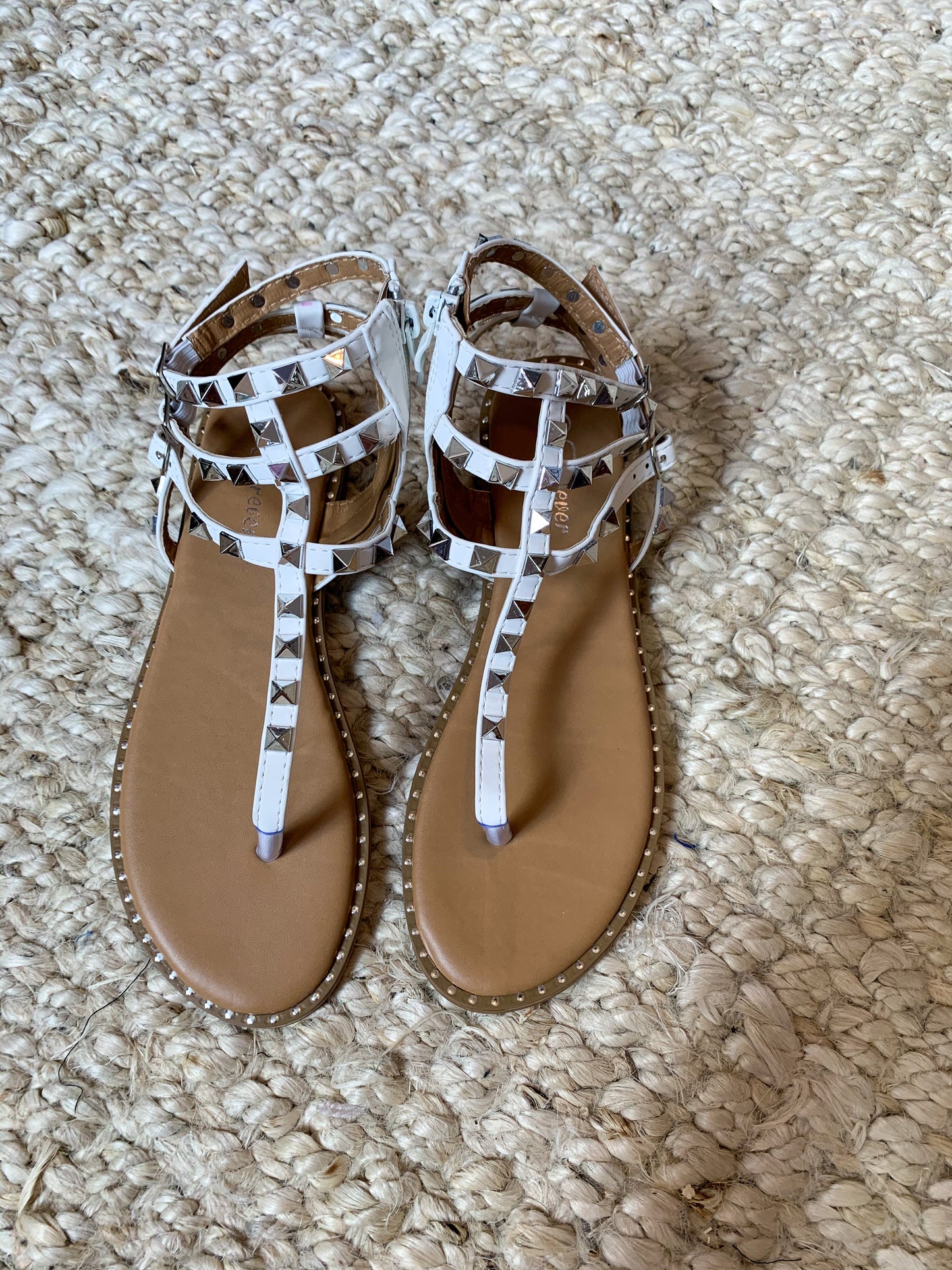 Bold Moves Sandals | White FINAL SALE