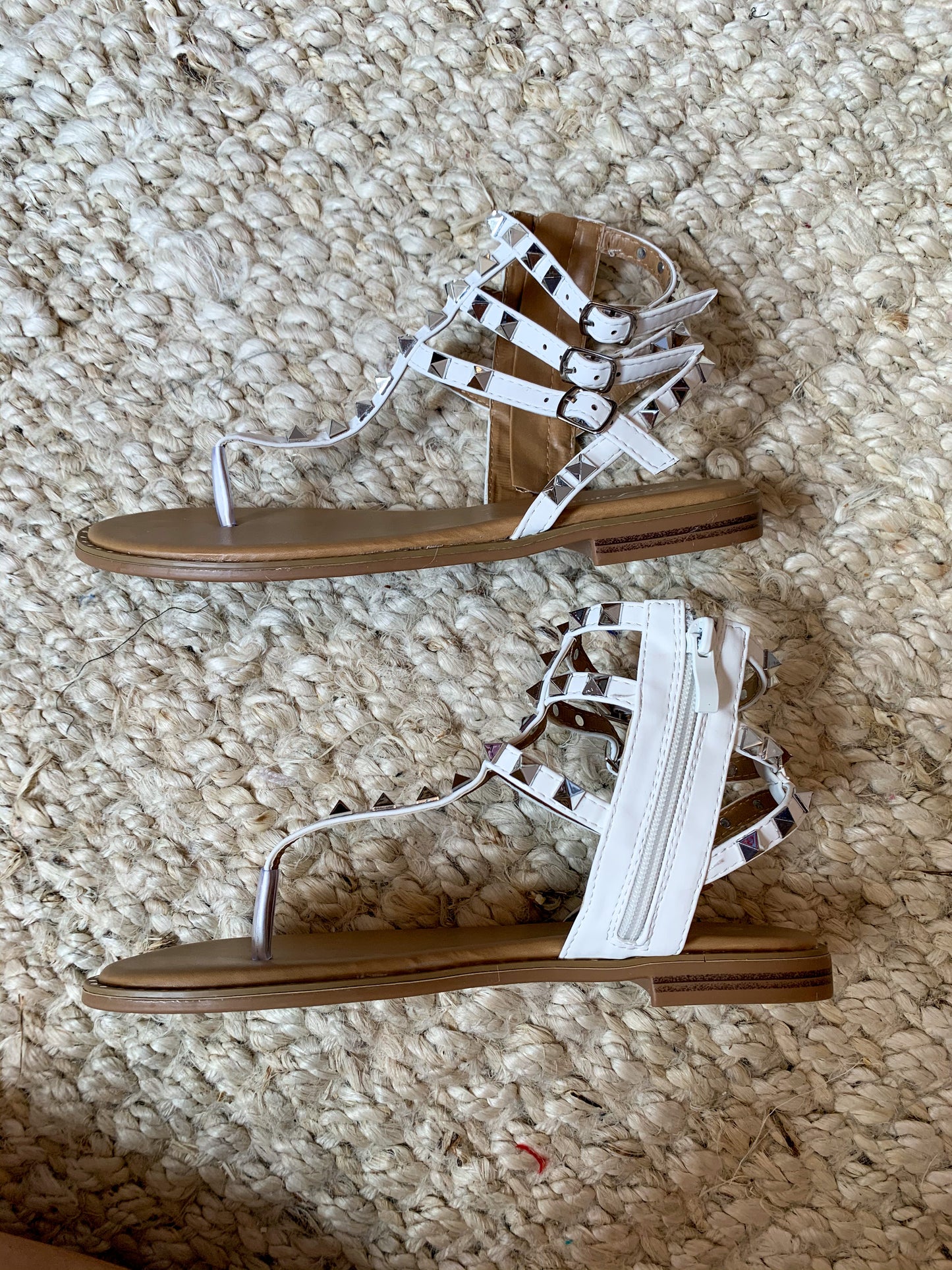 Bold Moves Sandals | White FINAL SALE