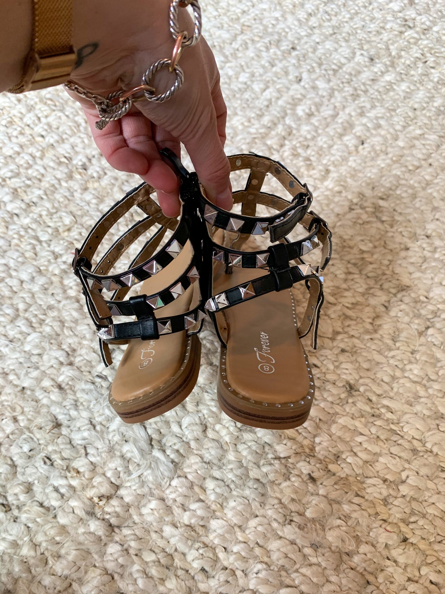 Bold Moves Sandals | Black FINAL SALE