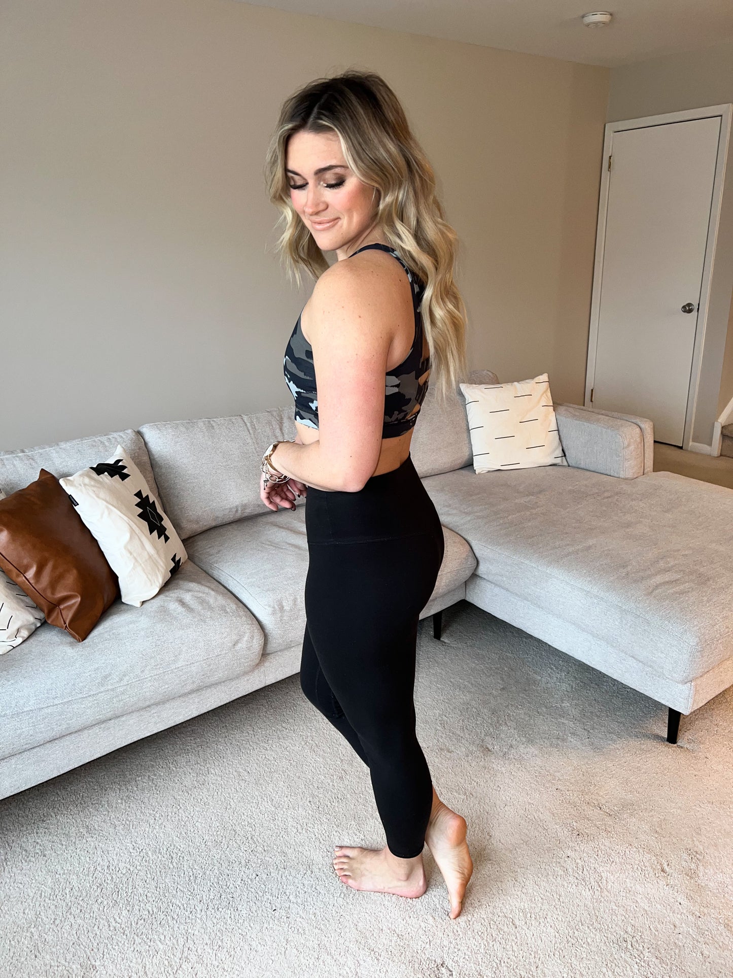 Jungle Camo Sports Bra FINAL SALE