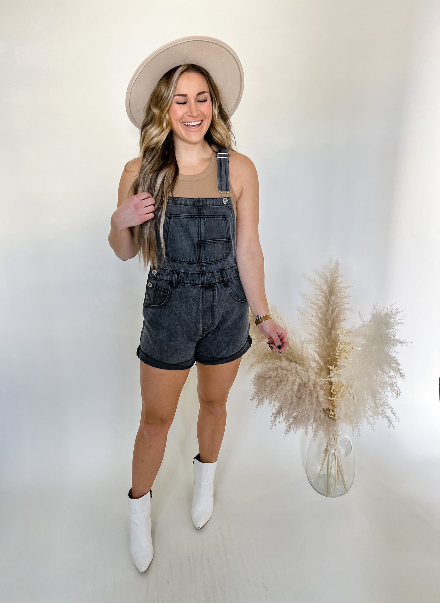 Bad Day Overalls | Charcoal