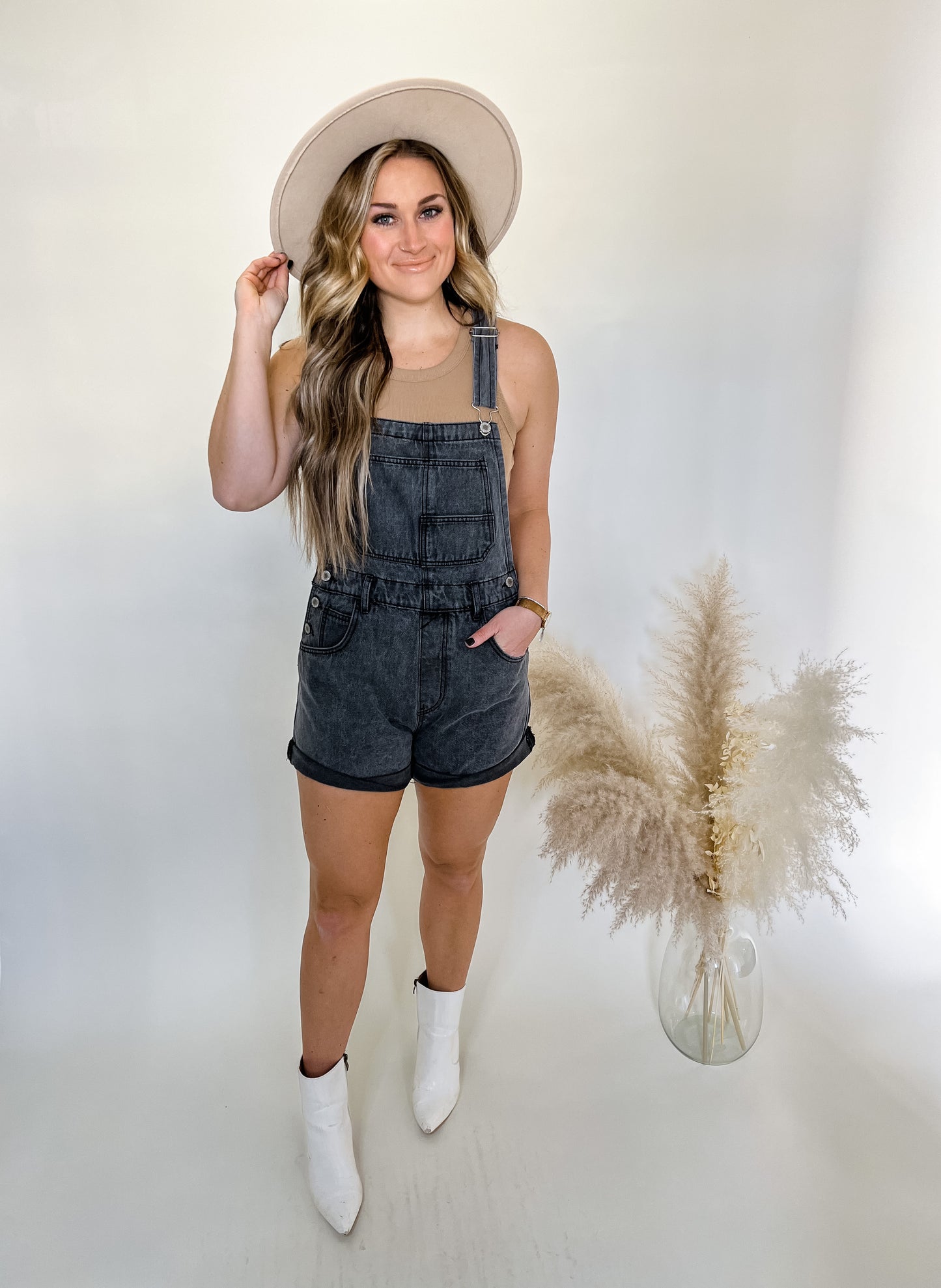 Bad Day Overalls | Charcoal