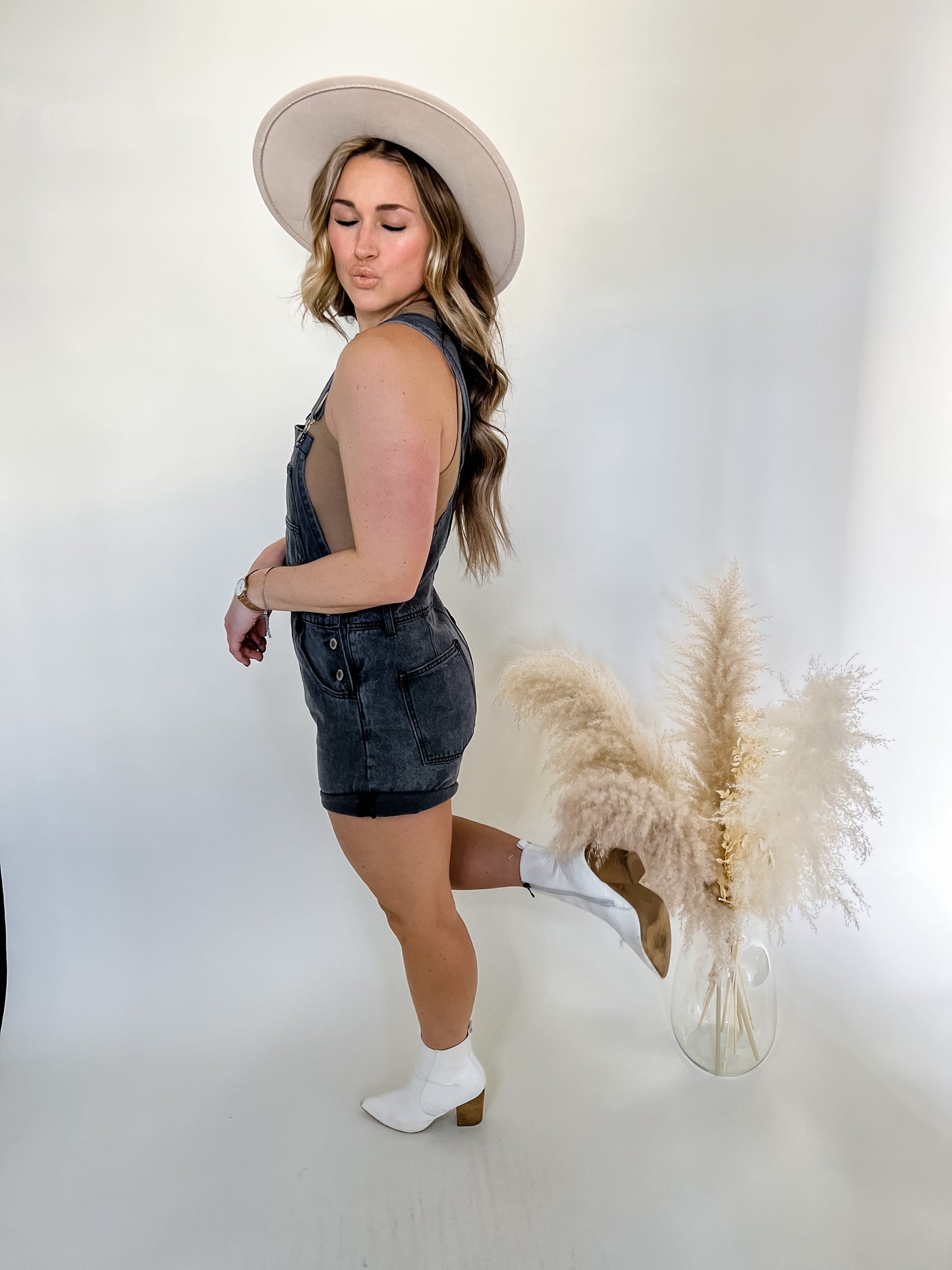 Bad Day Overalls | Charcoal