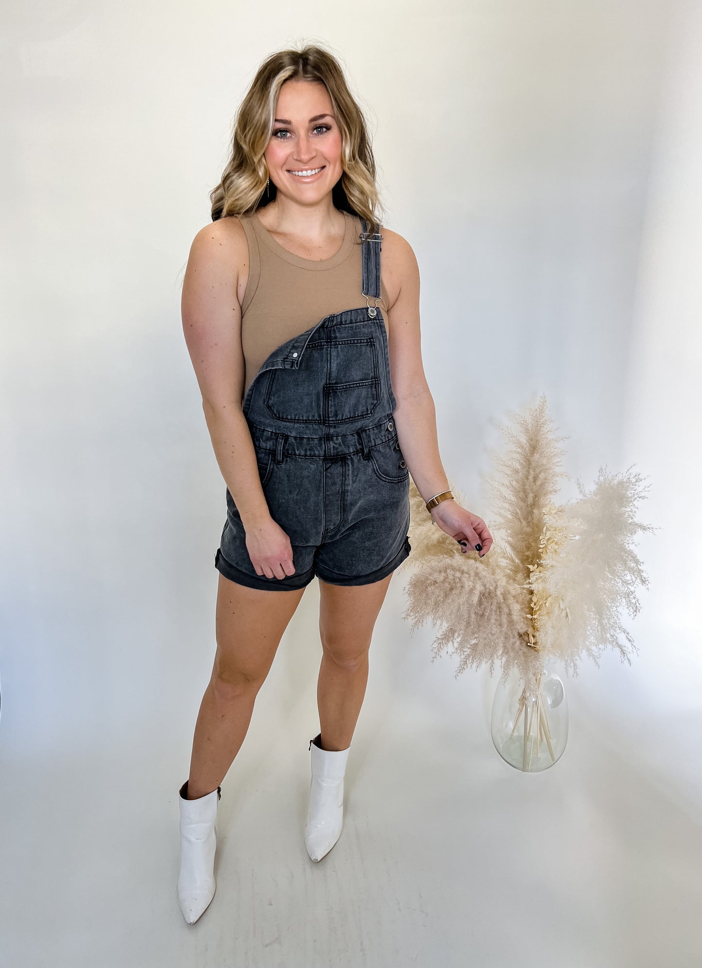 Bad Day Overalls | Charcoal