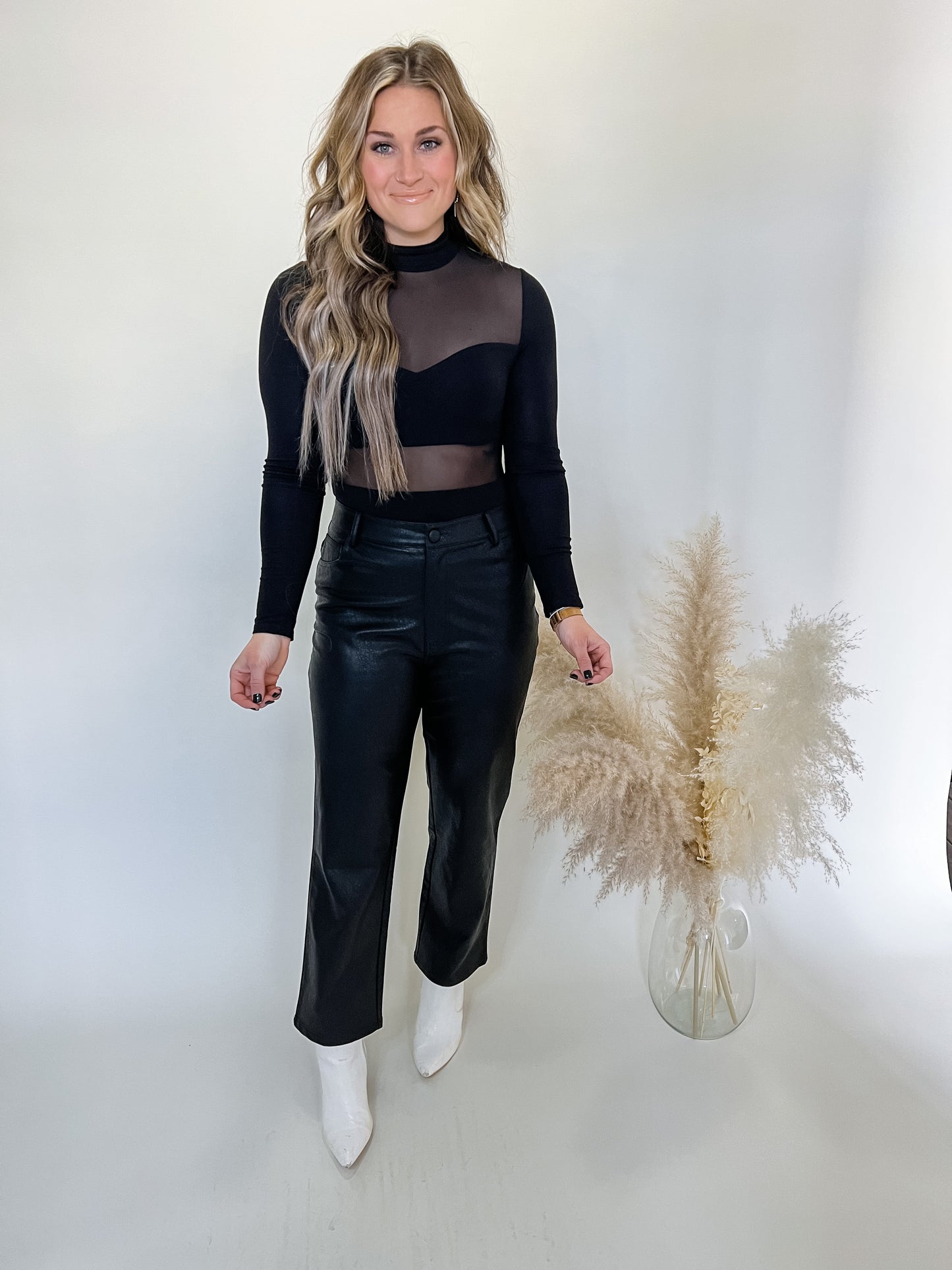 Anniversary Mock Neck Bodysuit