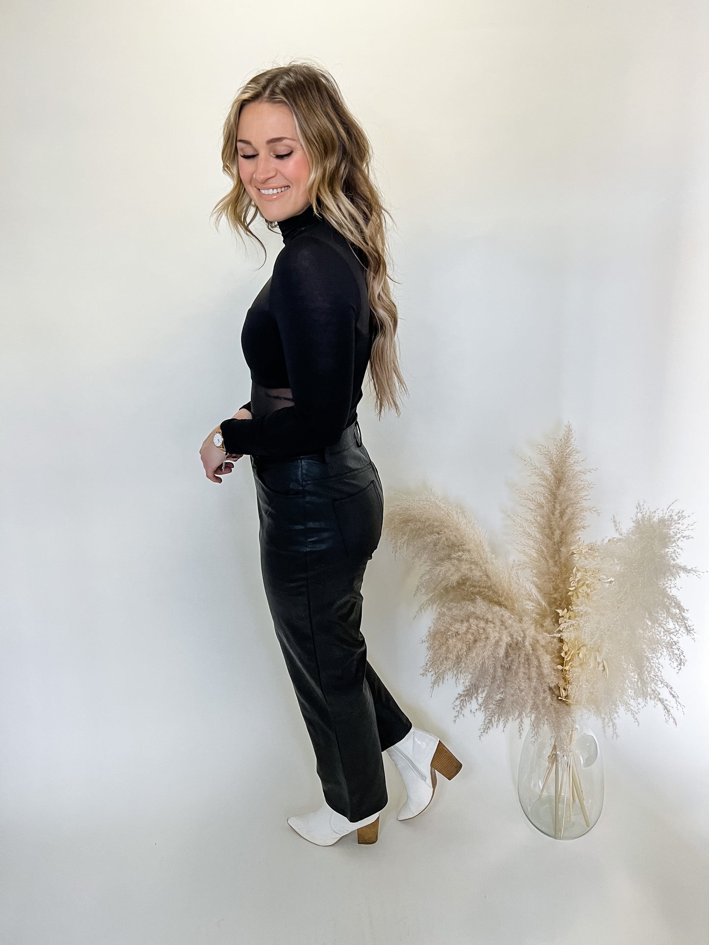 Anniversary Mock Neck Bodysuit