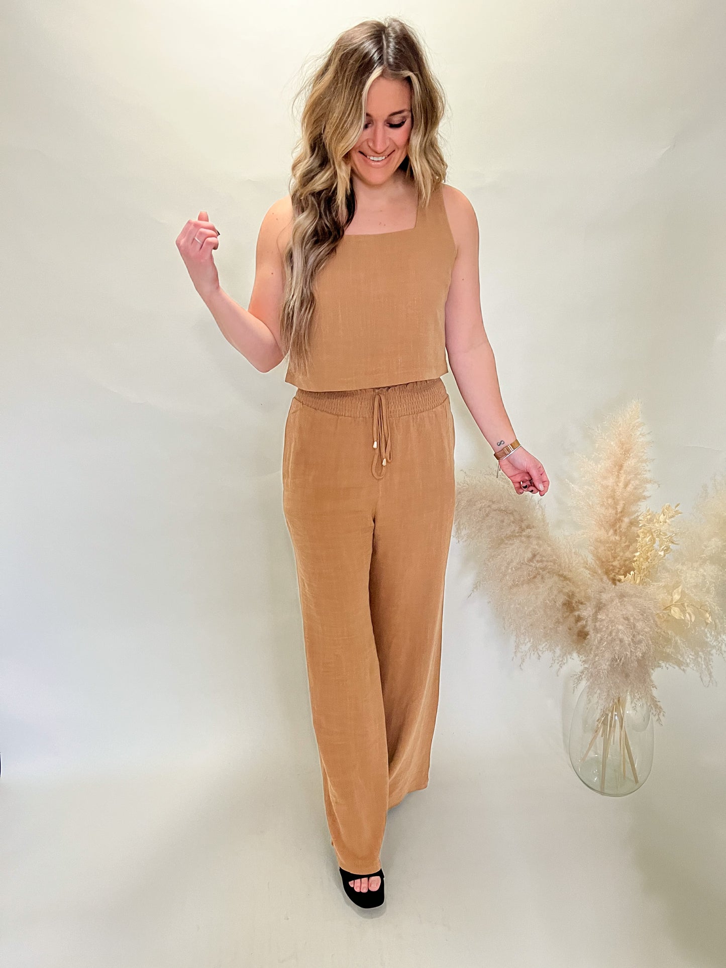 Gavin Linen Tank