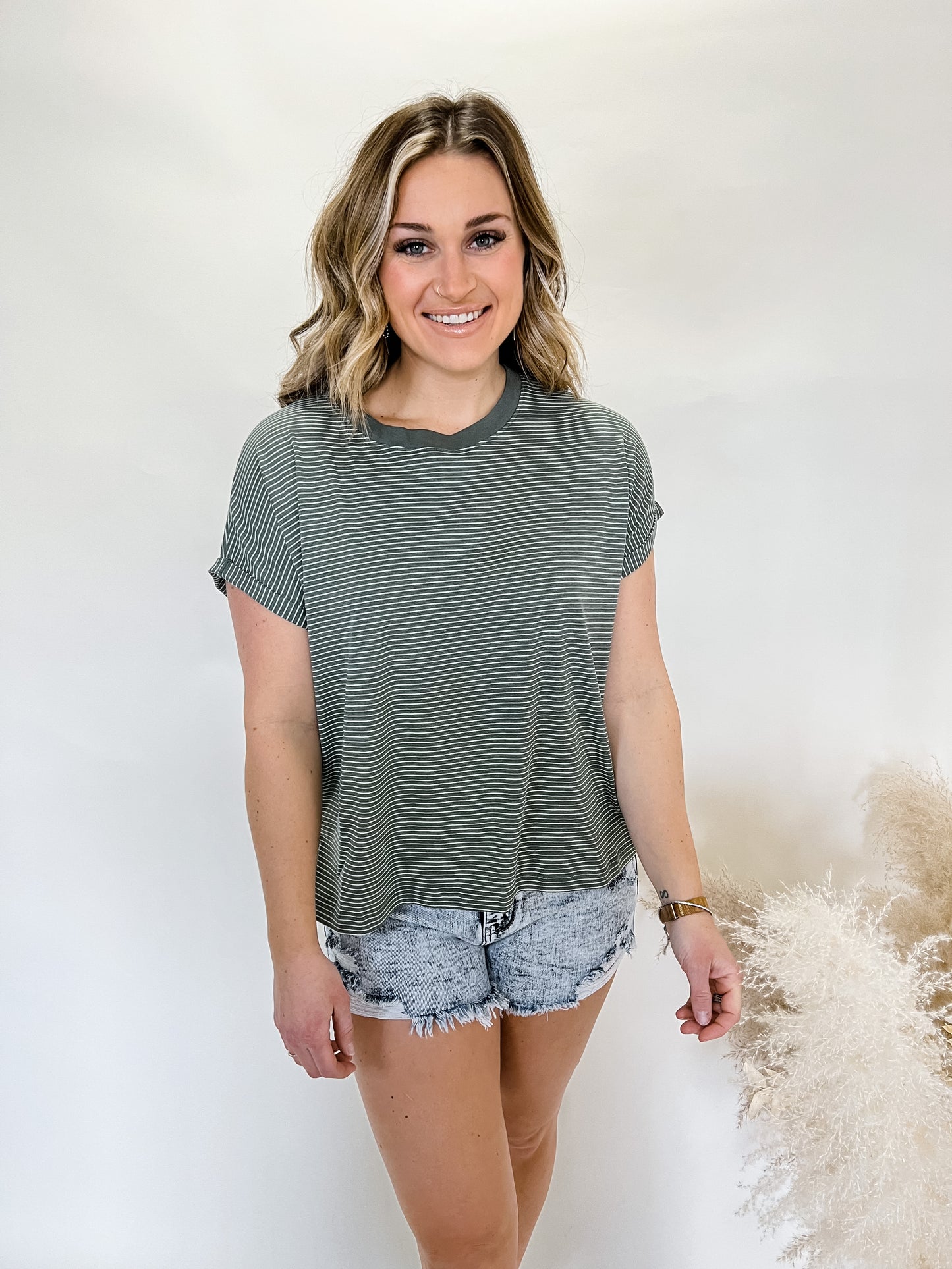 Max Striped Top