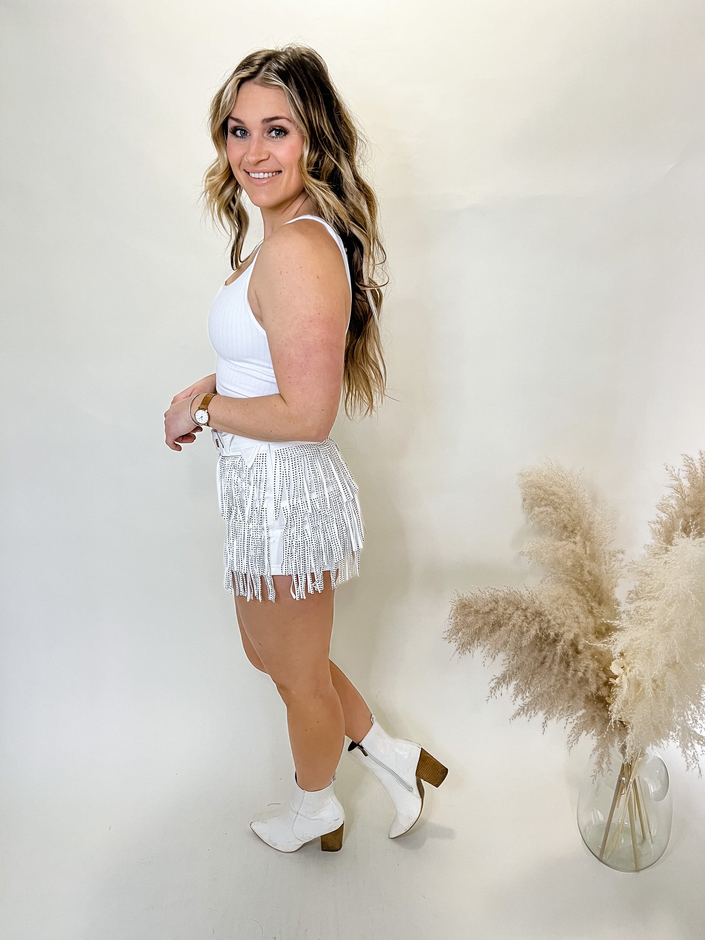 Girls Night Rhinestone Skort