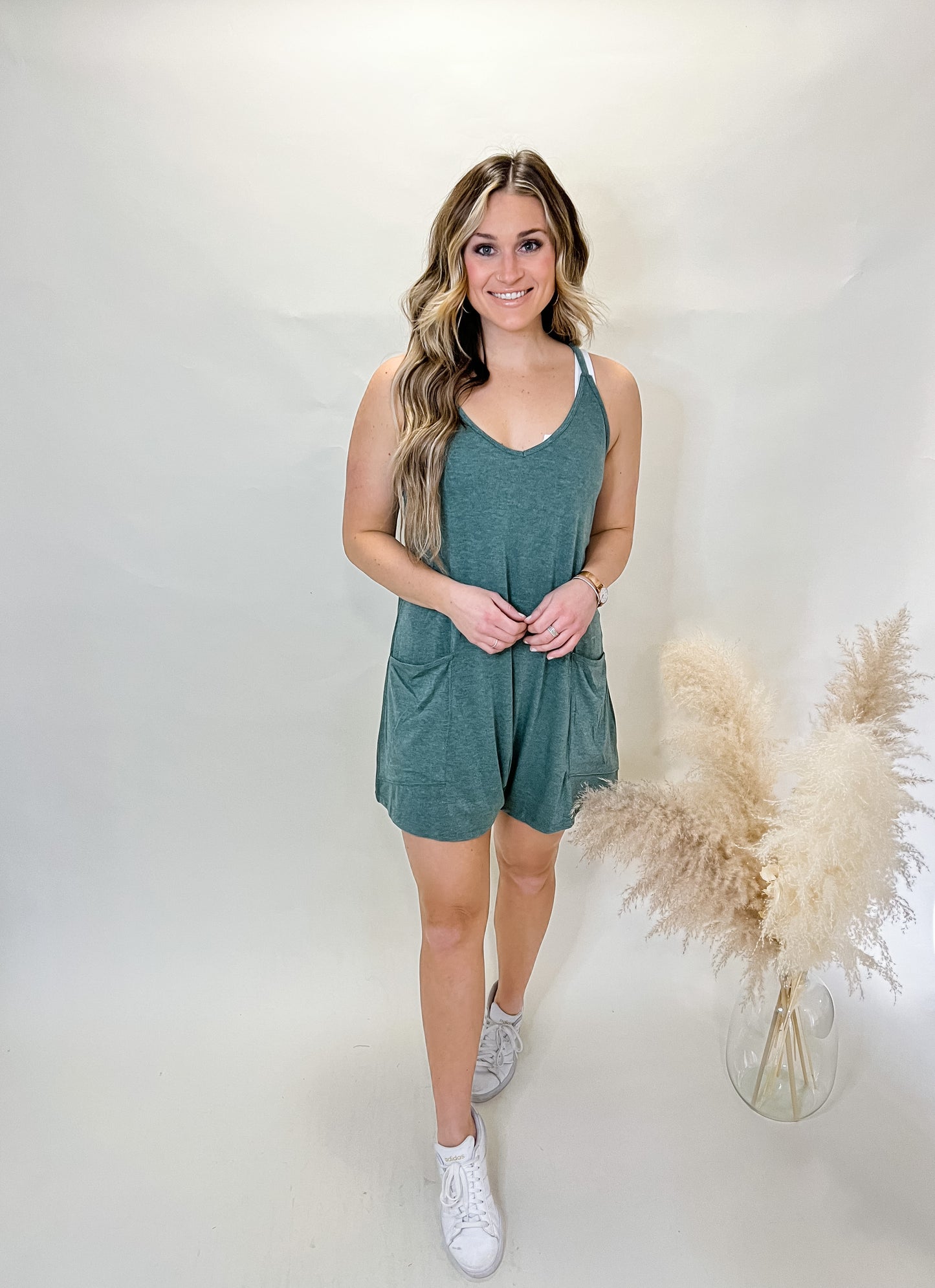 Warren Romper | Green