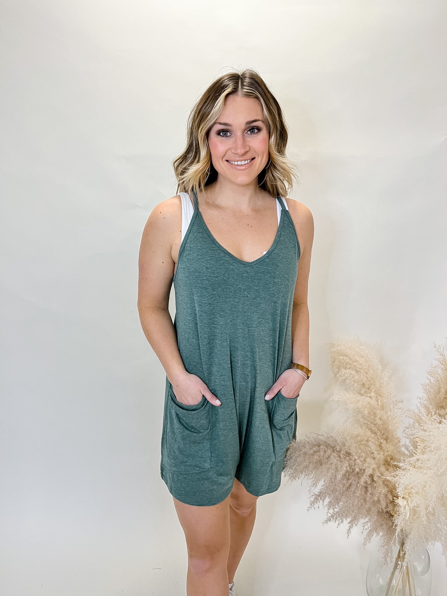 Warren Romper | Green