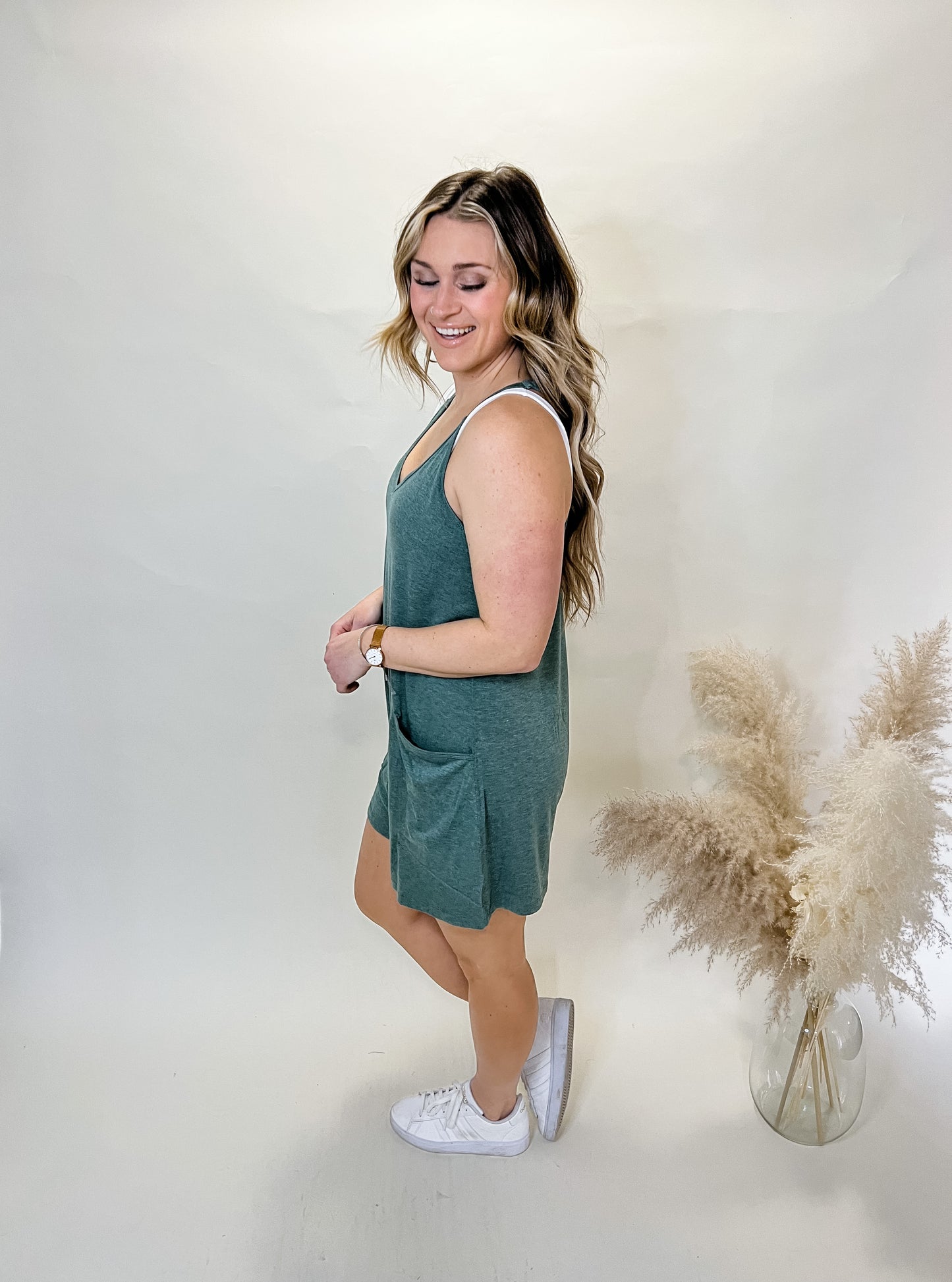 Warren Romper | Green