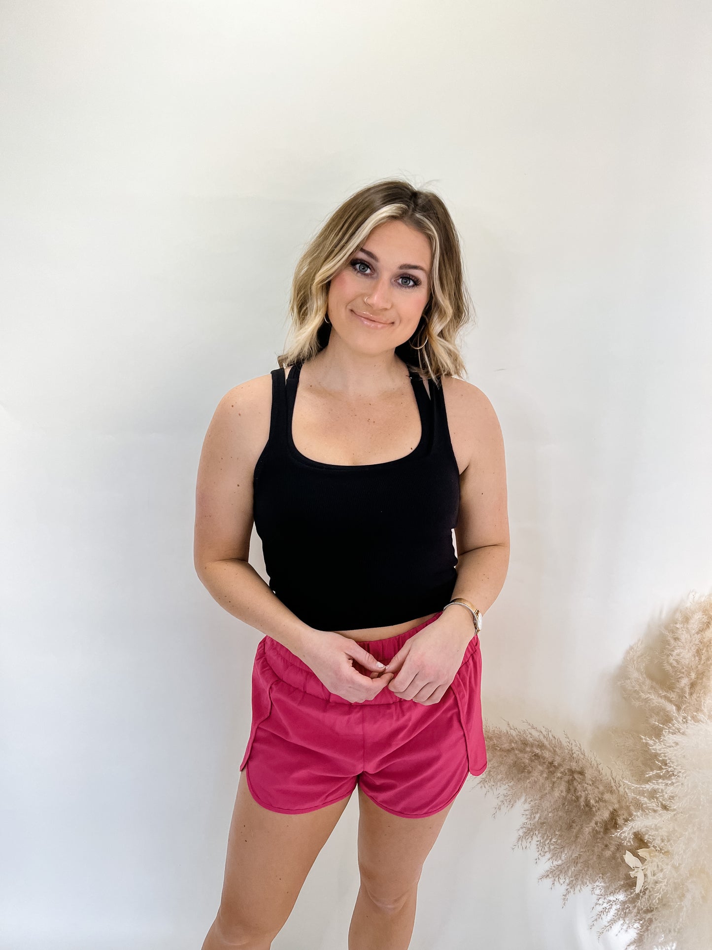 Sunflower Crop Top | Black