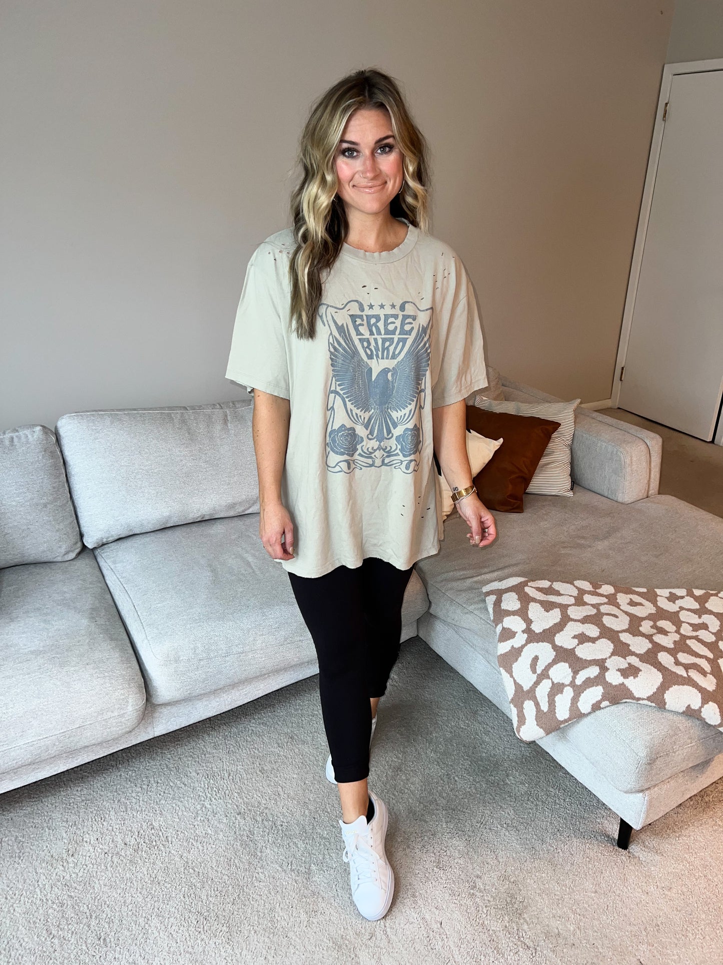 Free Bird Oversized T-Shirt