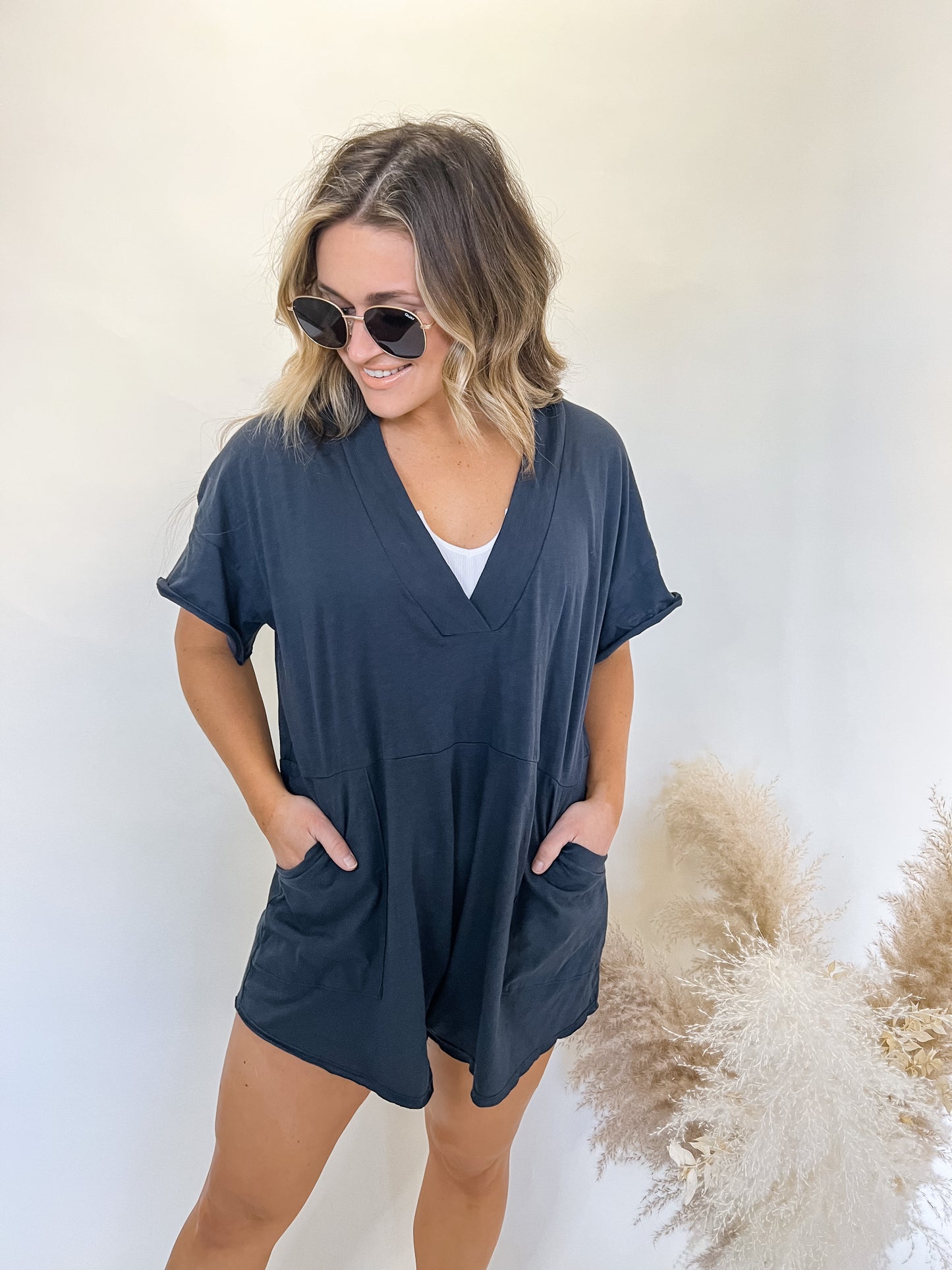 Travis Oversized Romper FINAL SALE