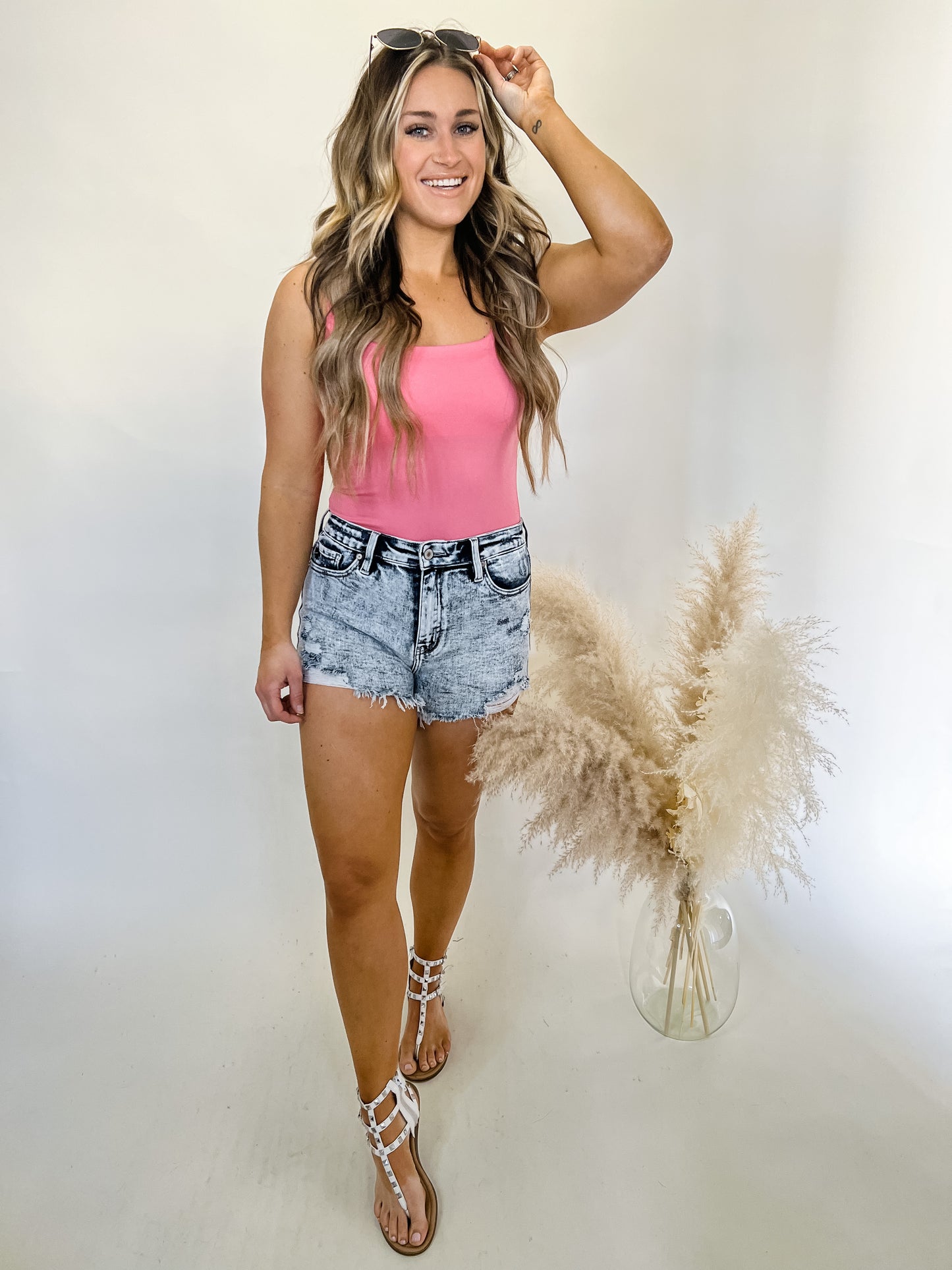All Night Bodysuit | Pink