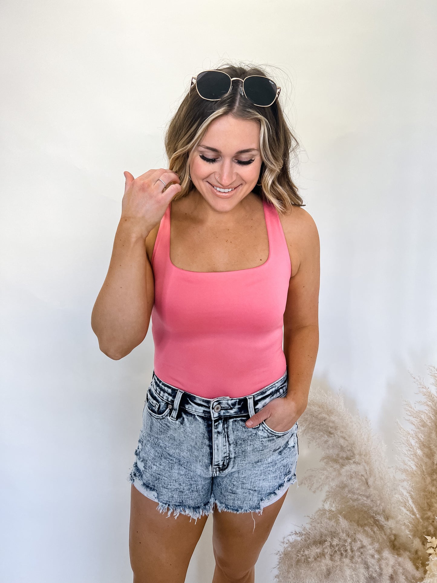 All Night Bodysuit | Pink