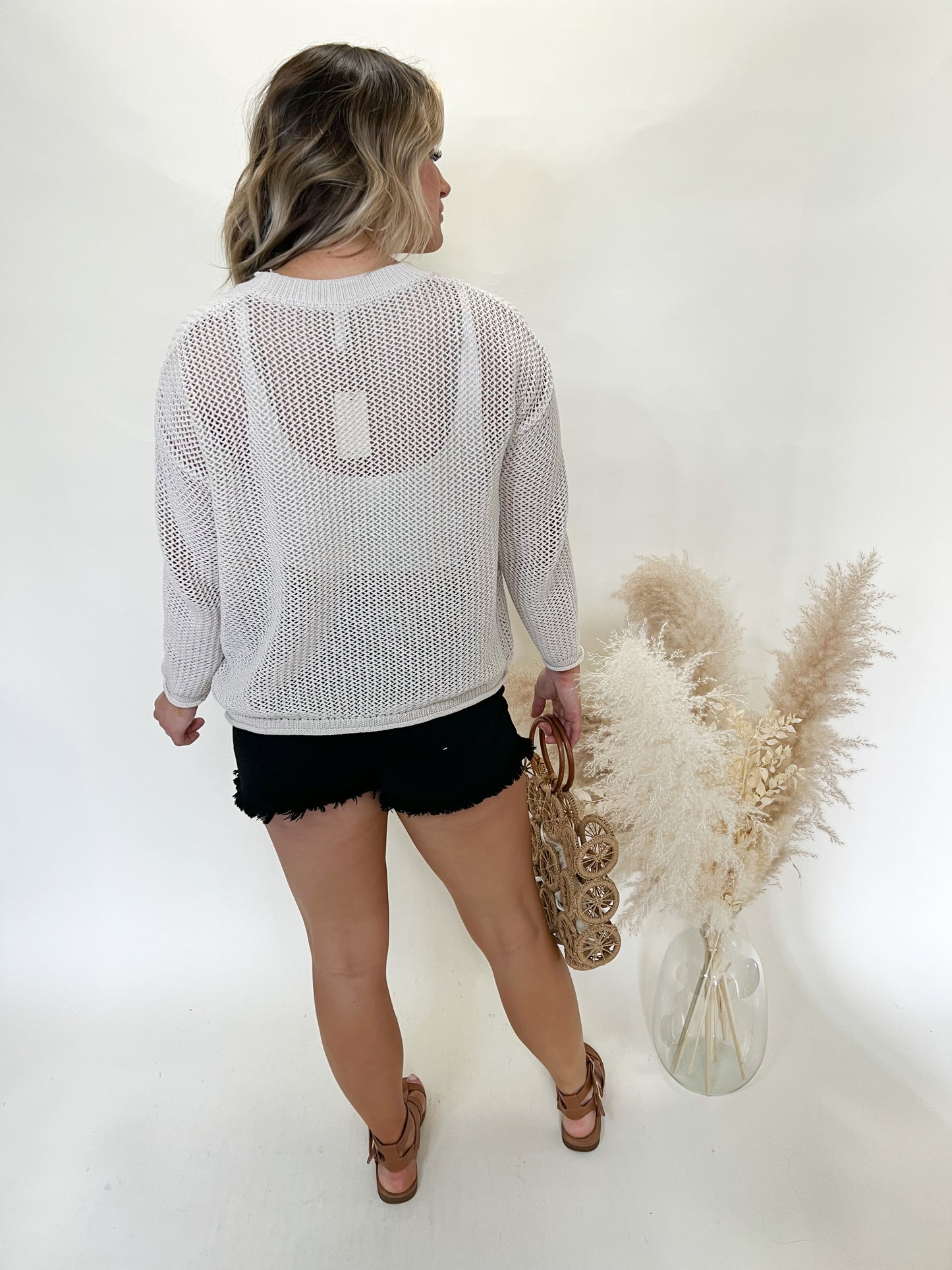 Eyes Open Crochet Sweater