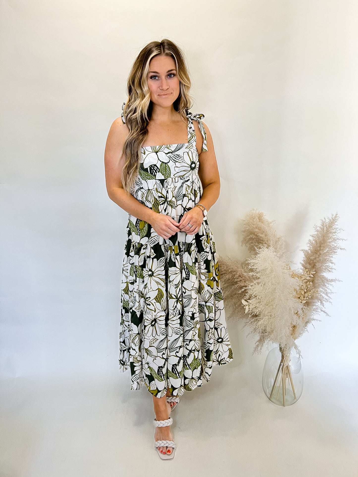 Back to the Beach Floral Dress FINAL SALE