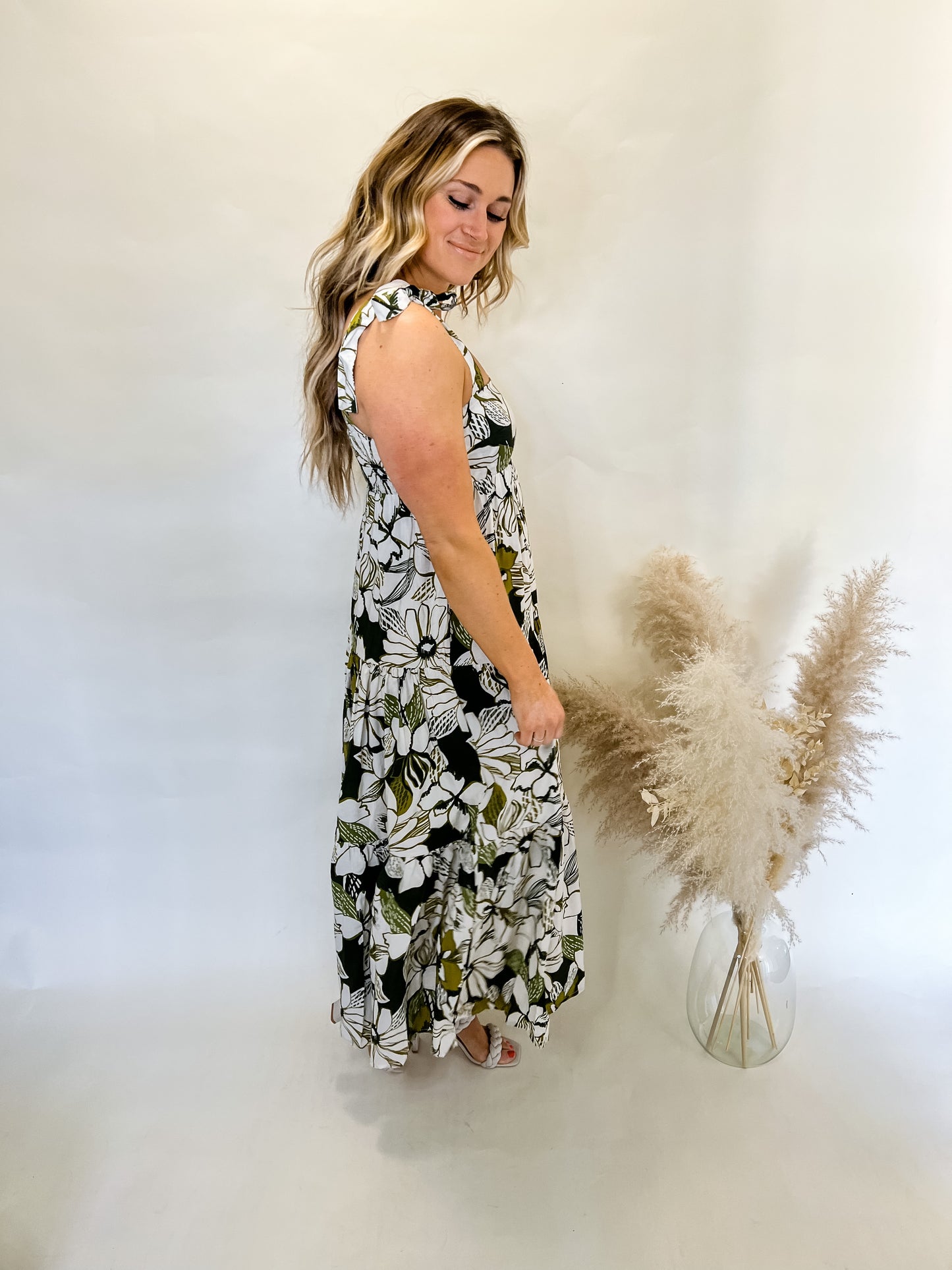 Back to the Beach Floral Dress FINAL SALE