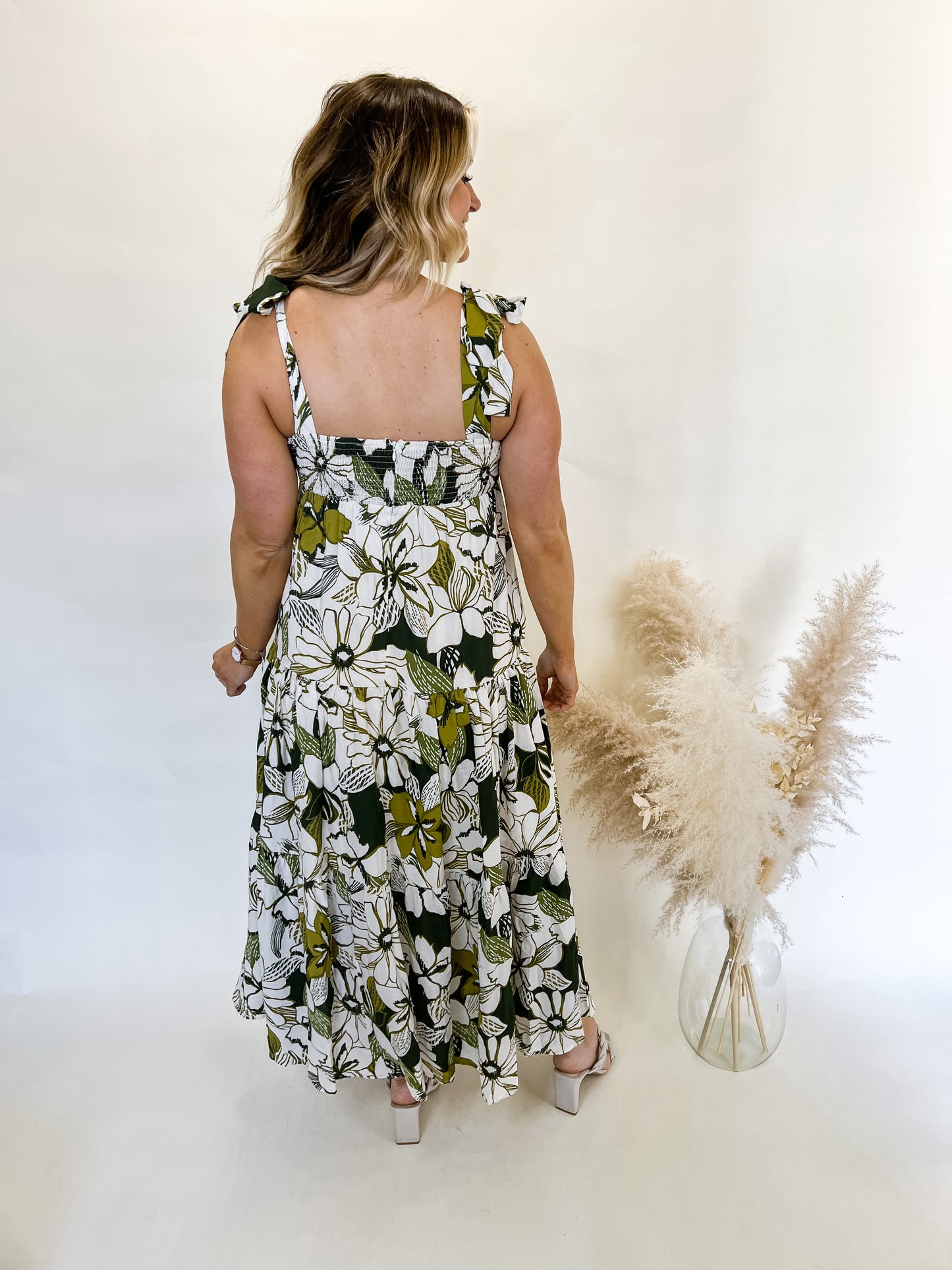 Back to the Beach Floral Dress FINAL SALE