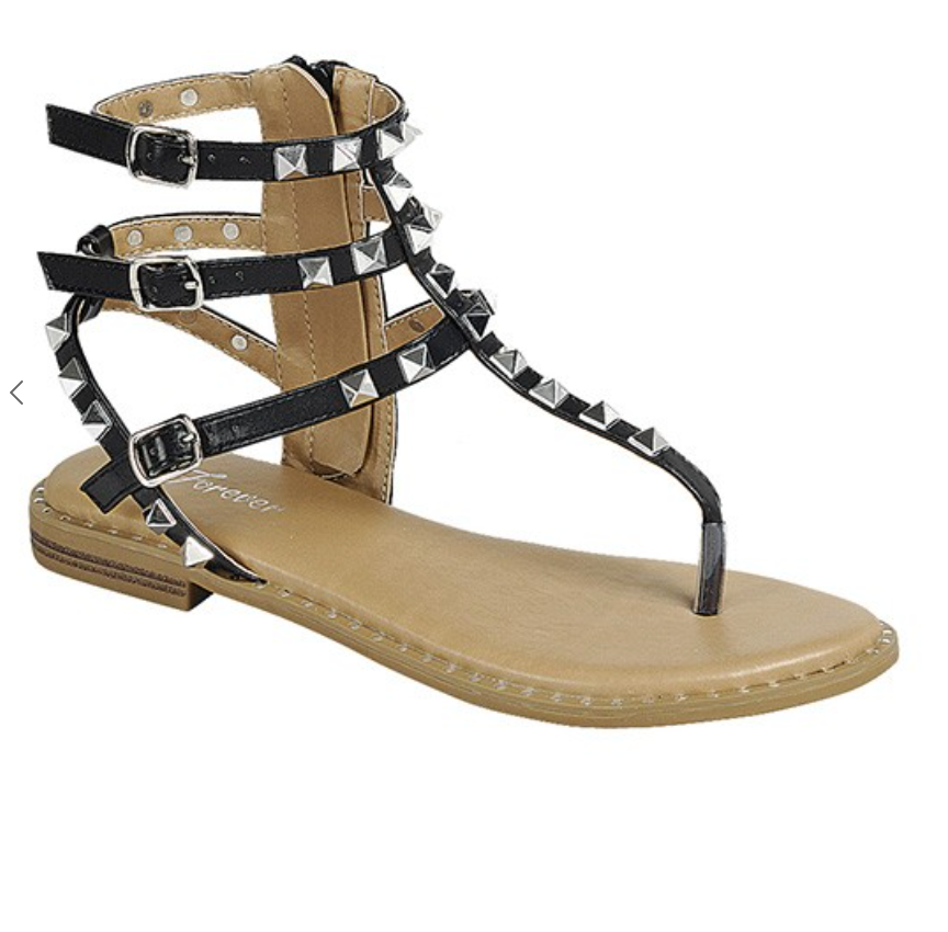 Bold Moves Sandals | Black FINAL SALE