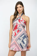 Chic Satin Dress